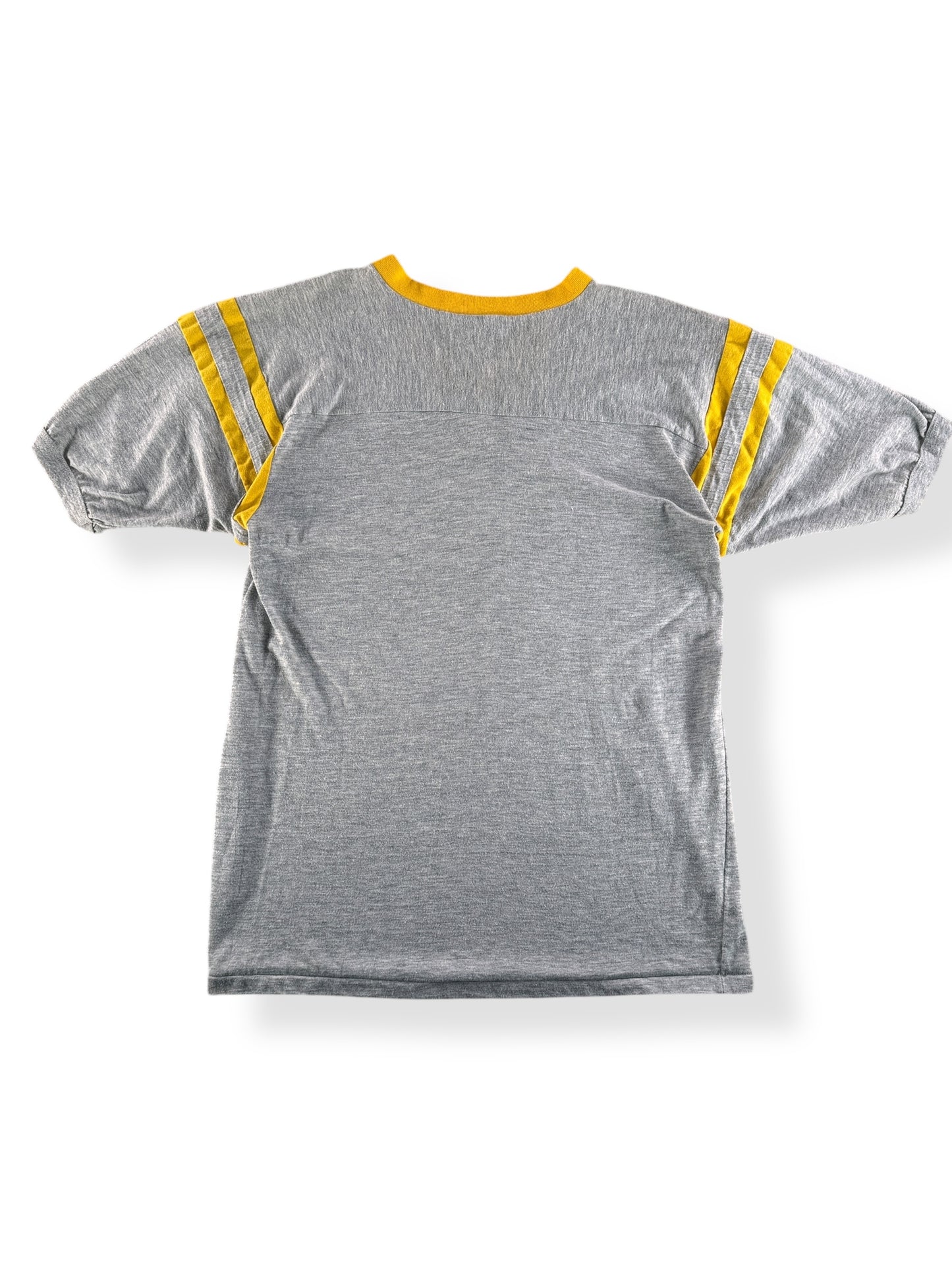 Back of Vintage Bronco Heatpressed Raglan SZ M