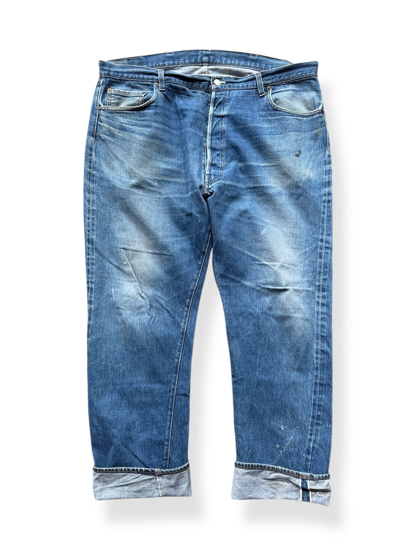 Front of Vintage Double Stitch Levi's Redline Jeans W42