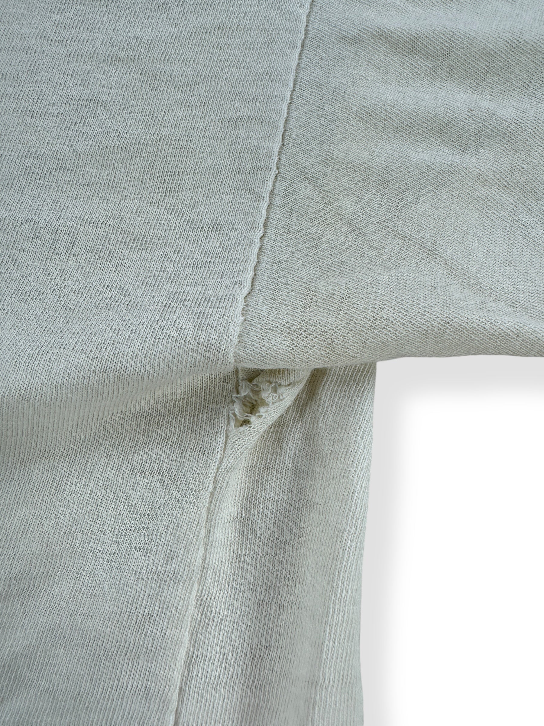 Hole on Pit of Vintage Czechoslovakia Tee SZ M