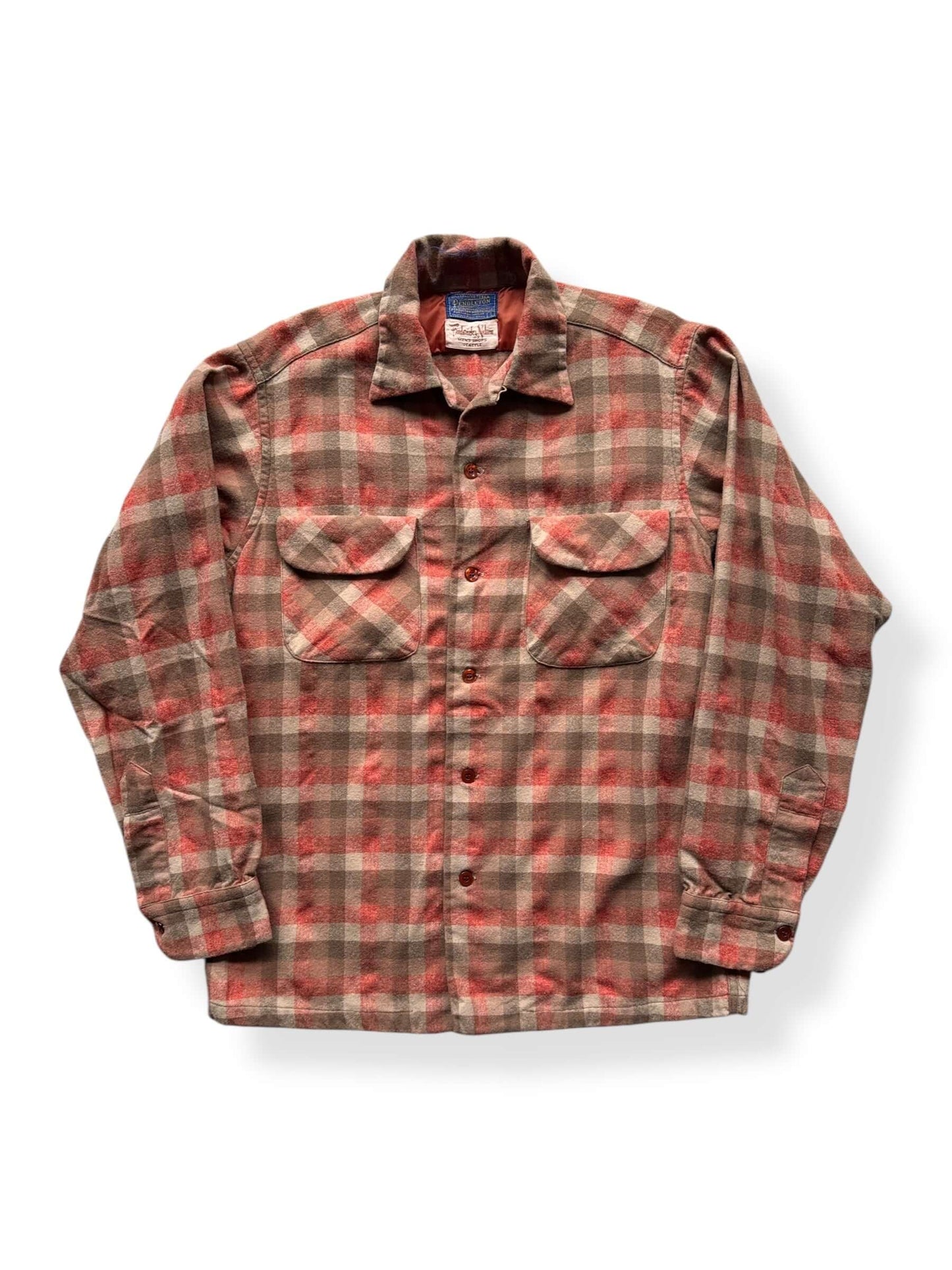 Front of Frederick & Nelson Pendy Board Shirt SZ S