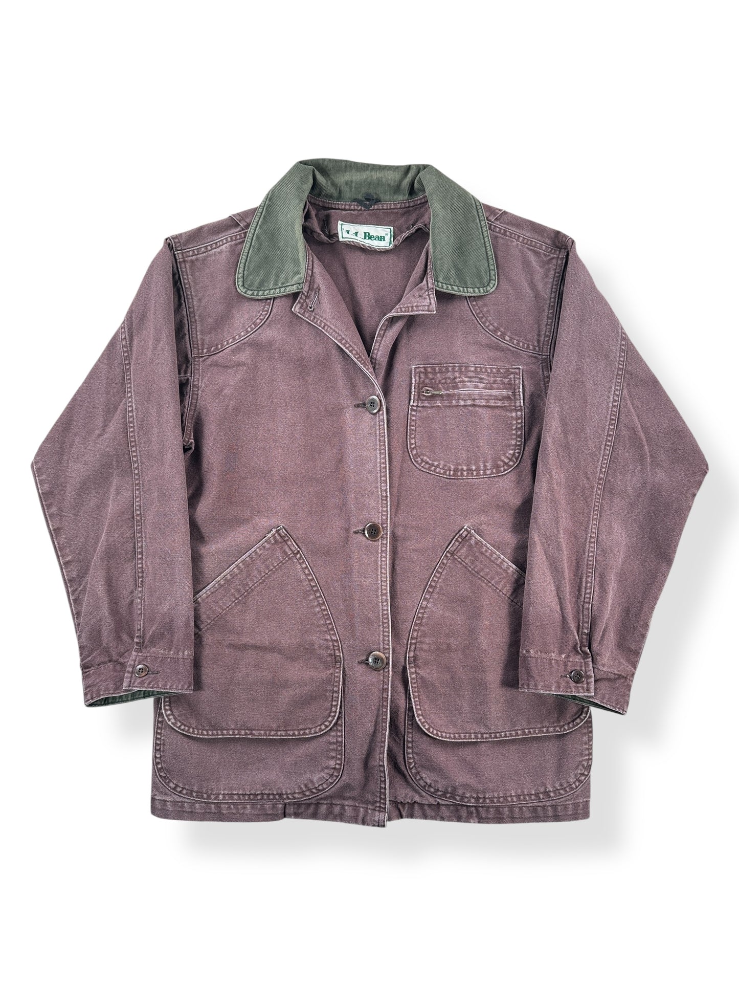 Front of Vintage L.L. Bean Barn Coat SZ L