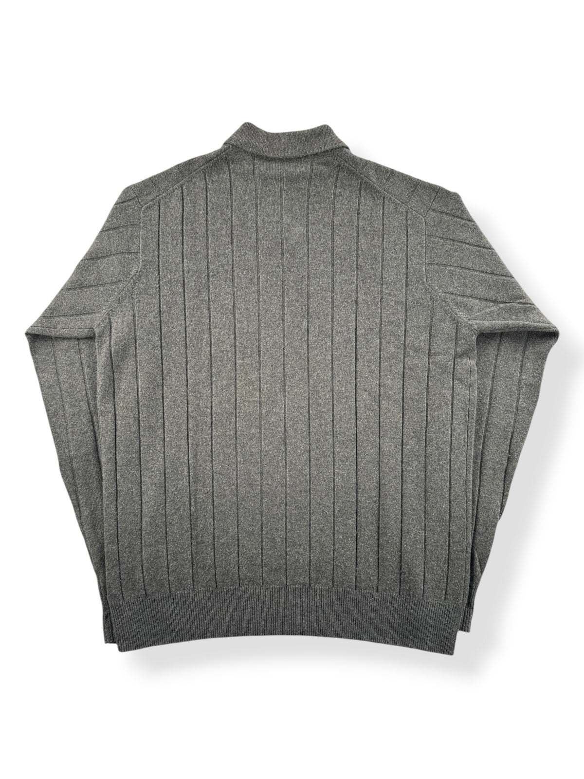 Back of Vintage Saks Fifth Cashmere Knit Shirt SZ M