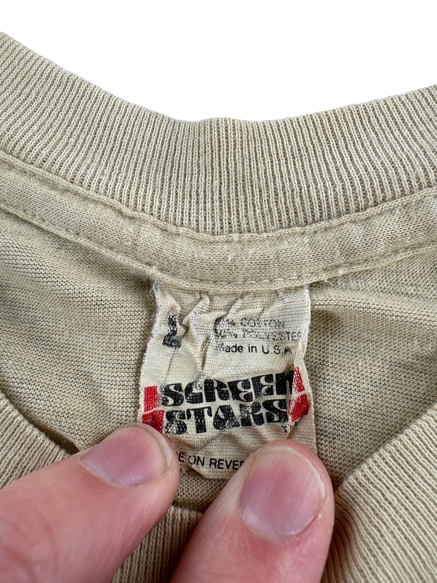 Tag on Vintage Yes on 11 California Recycling Tee SZ S