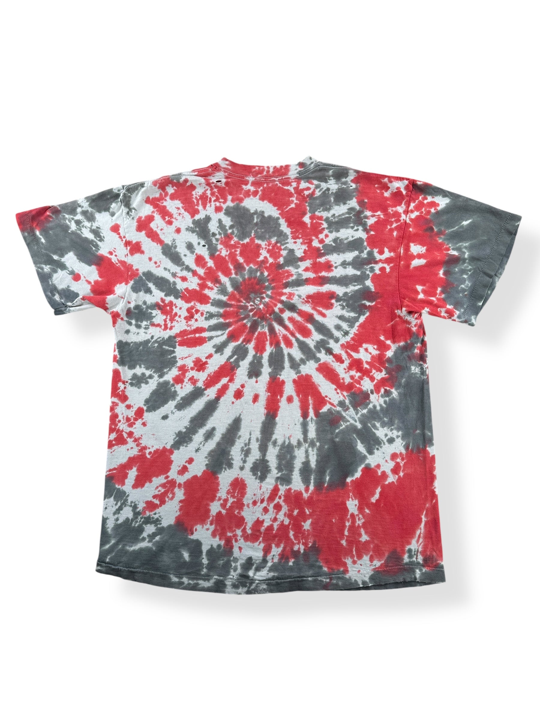 Back of Vintage Def Leppard Tie Dye Tee SZ XL