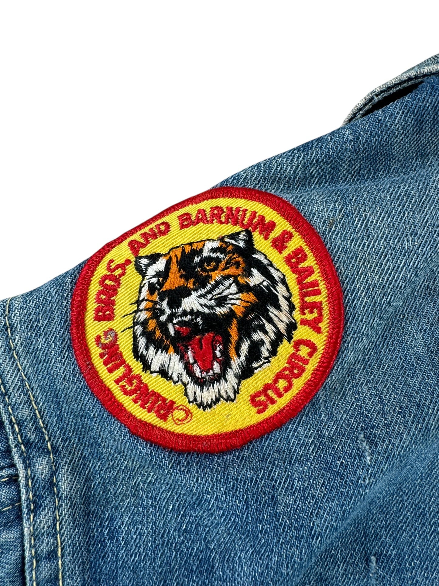 Patch on Vintage Ranchcraft Selvedge Denim Jacket SZ M