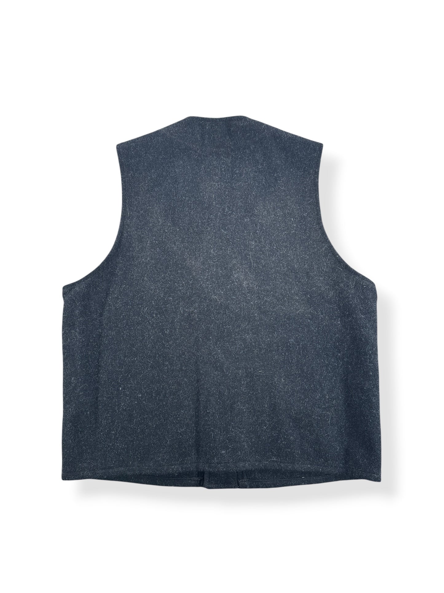Filson Charcoal Wool Vest SZ L
