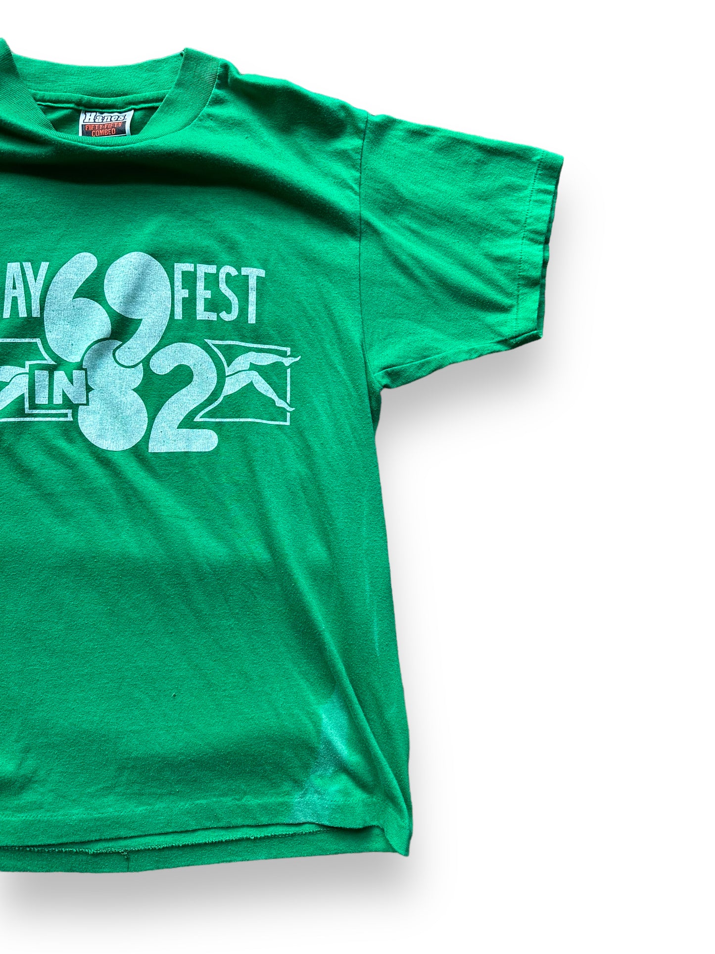 Front Left View of Vintage 69 Fest Sexy Time Tee SZ M | Vintage 69 Fest T-Shirts Seattle | Barn Owl Vintage Tees Seattle