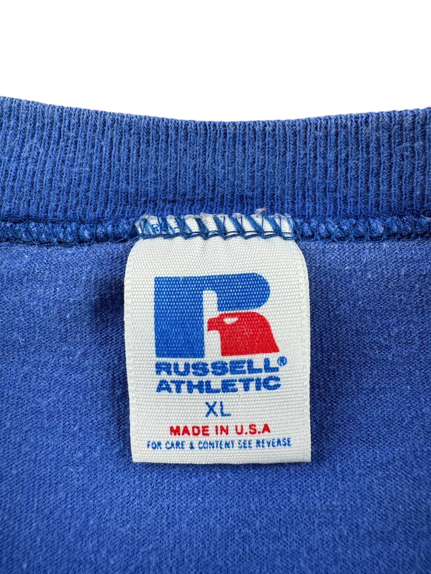 Tag on Vintage Russell Athletic Tee SZ XL
