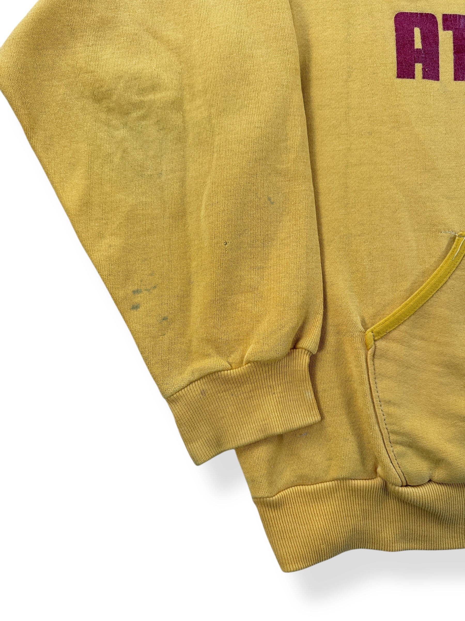 Sleeve on Vintage O'Dea Irish Athletics Russell Hoodie SZ L