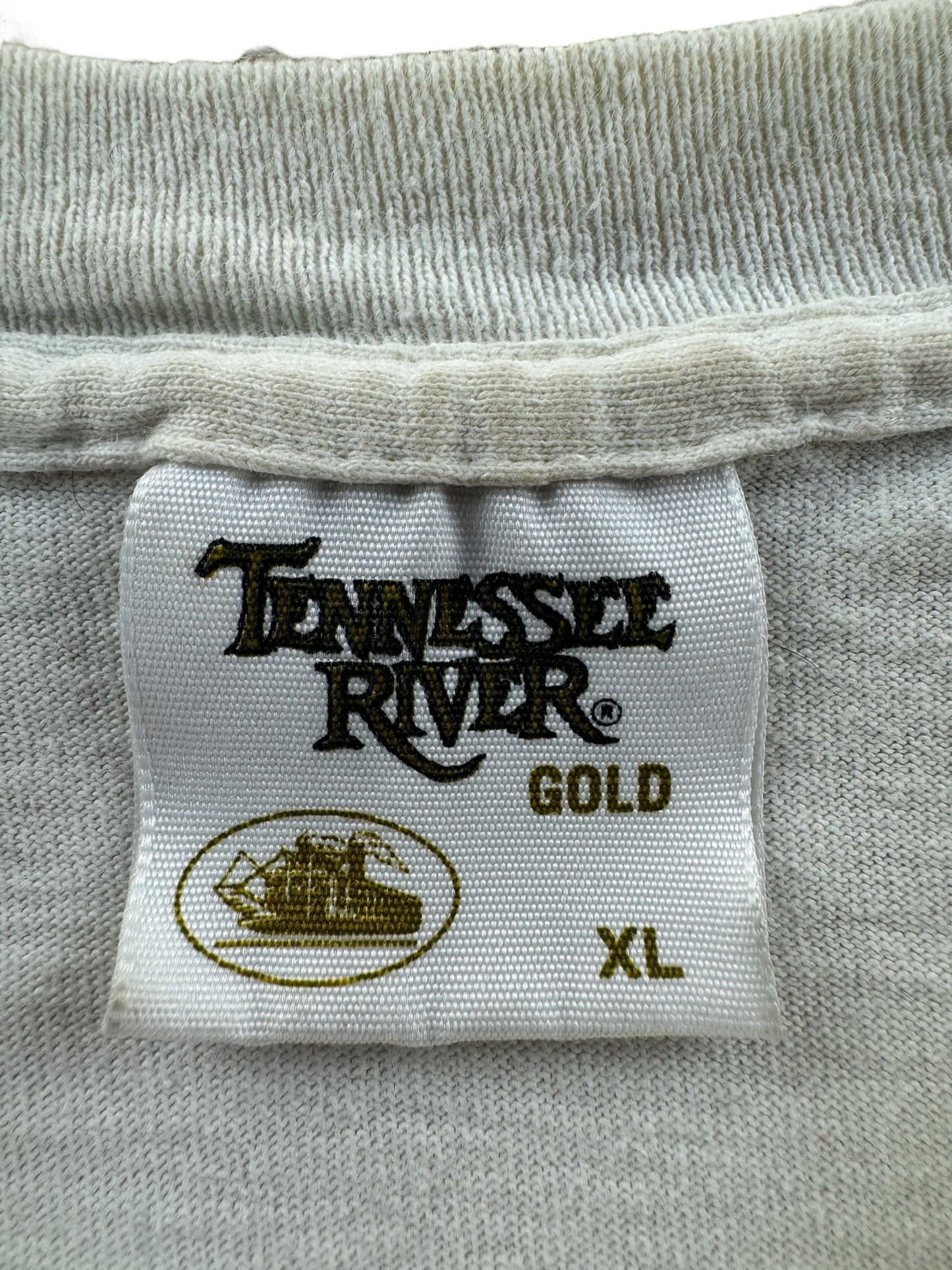 Tag on Vintage Satchel Interior/Exterior Music Tee SZ XL