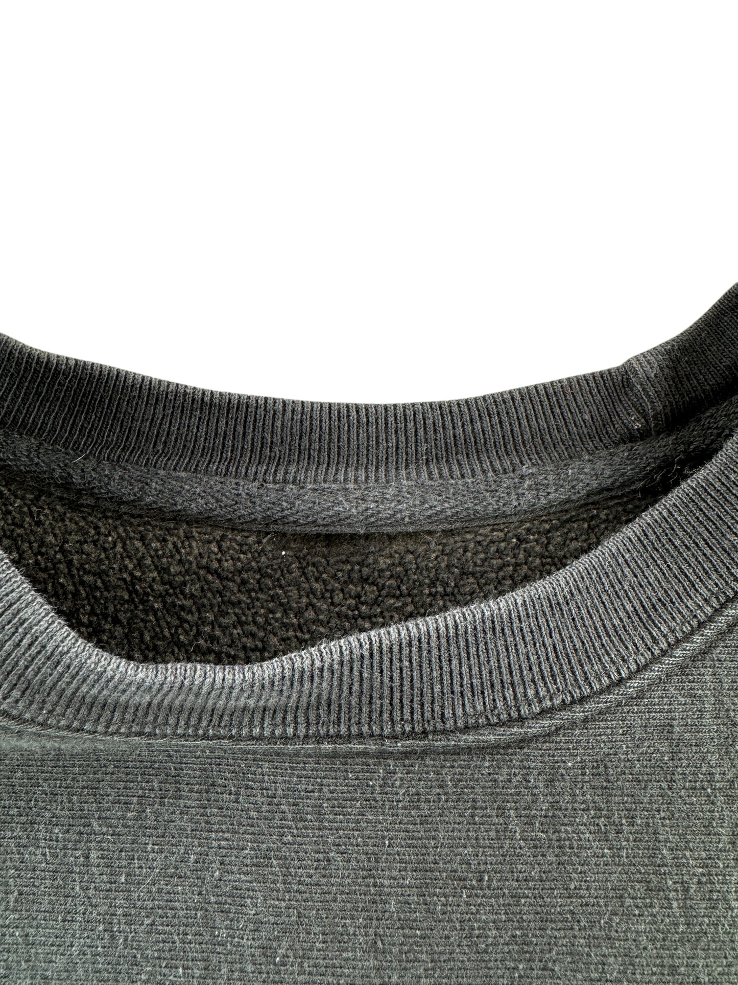 Missing Tag on Vintage Black Champion Crewneck SZ L