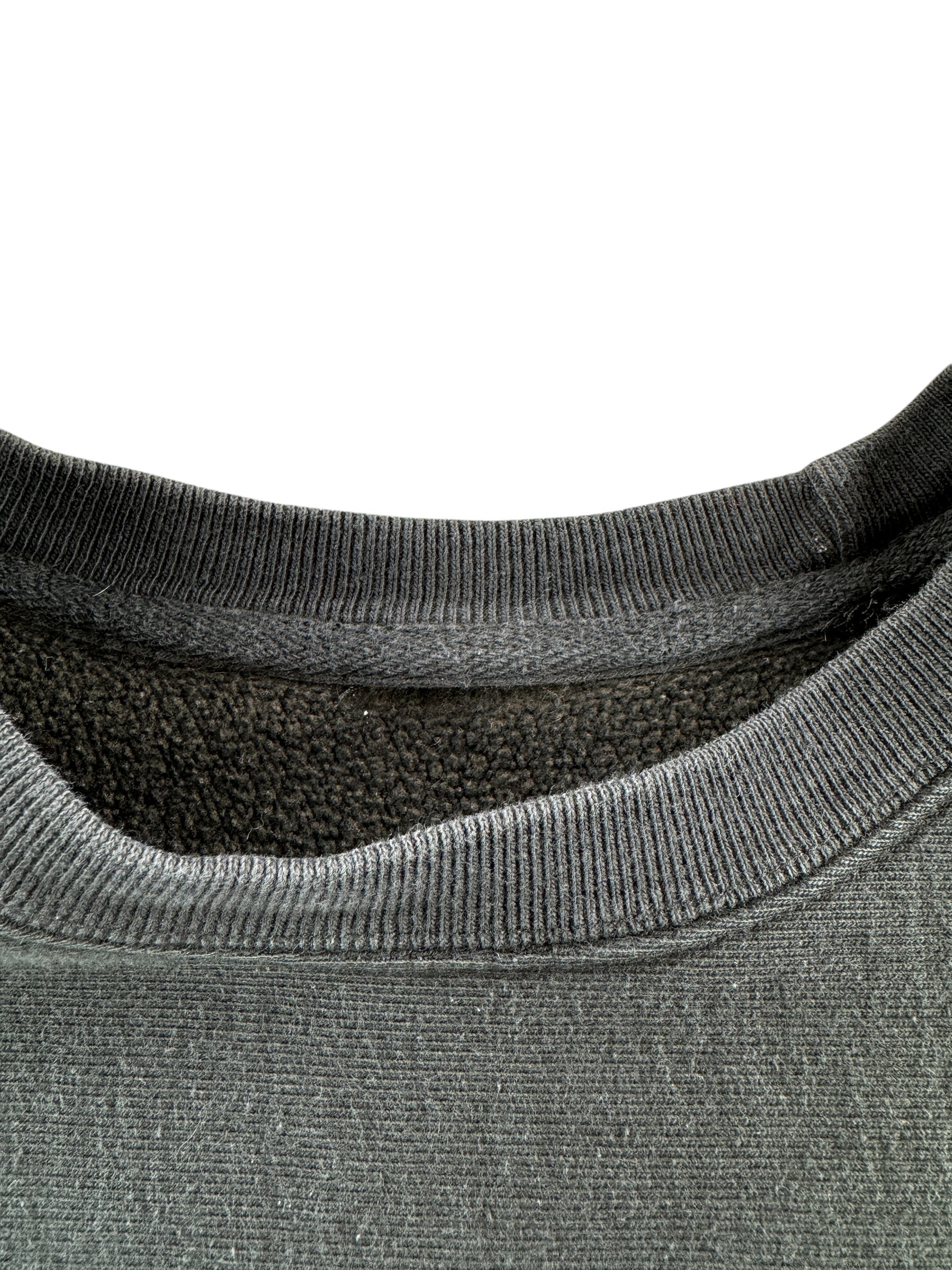 Missing Tag on Vintage Black Champion Crewneck SZ L