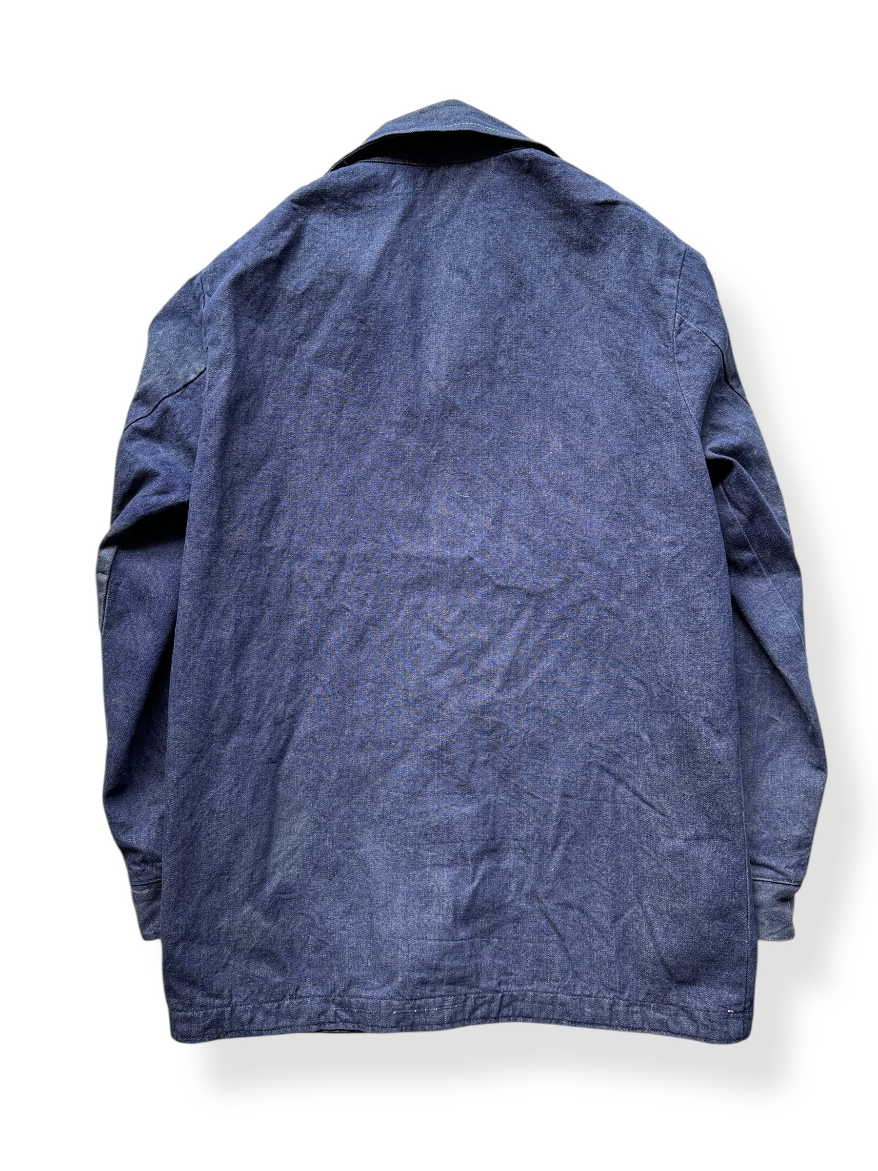 Back of Vintage Unlined Big Ben Chore Coat SZ 38