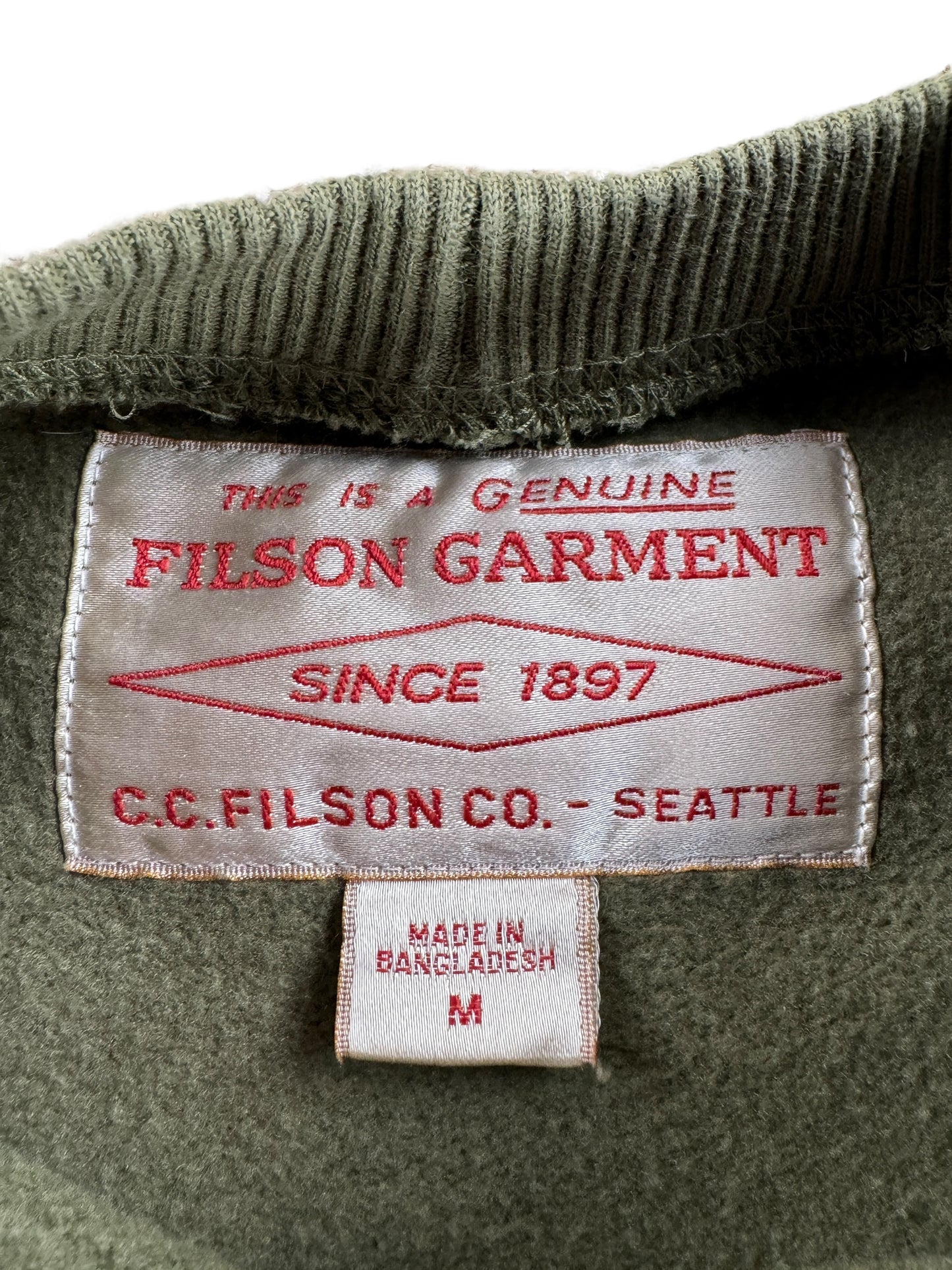 Tag on Modern Filson X Kraken Crewneck SZ M