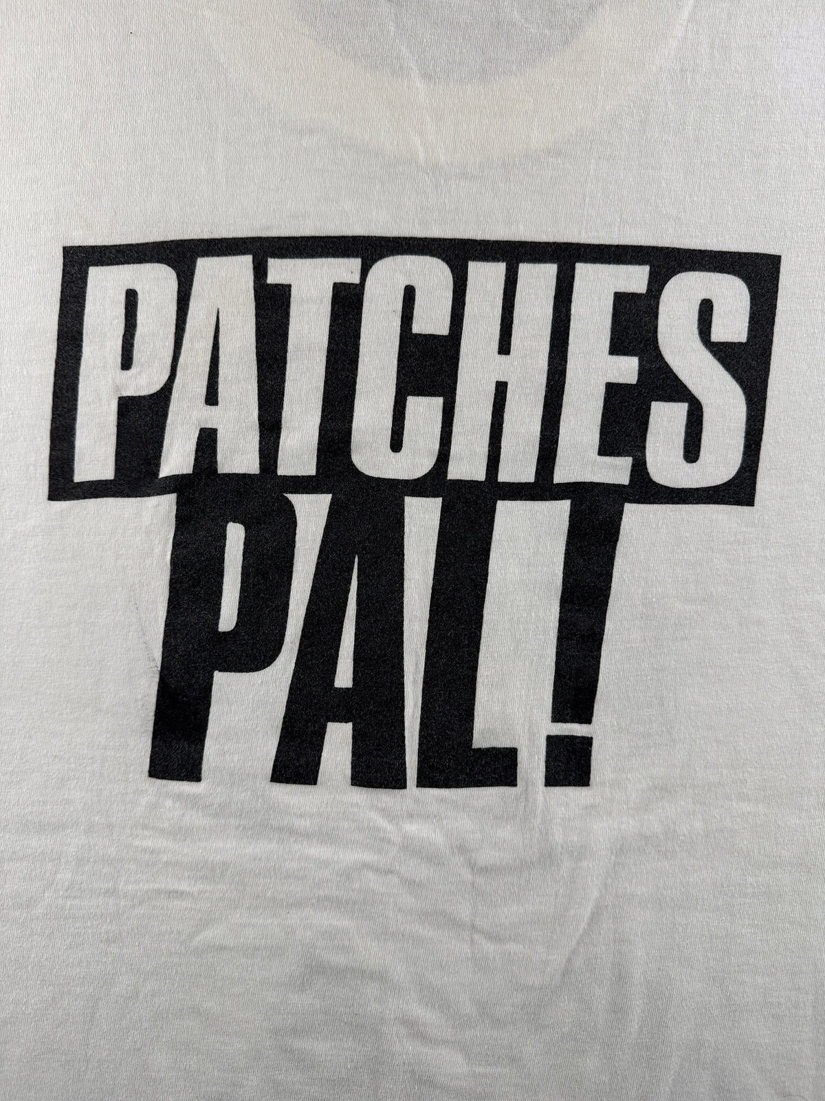 Back graphic on Vintage JP Patches Tee SZ XL