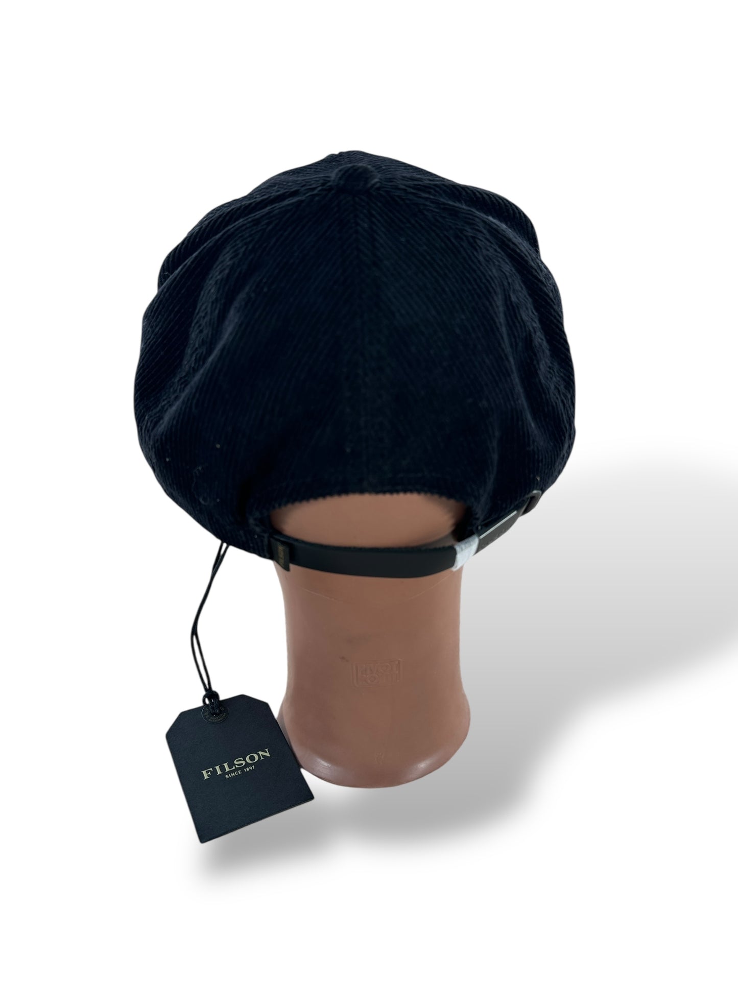 Back of NWT Filson Rope Forester Corduroy Cap