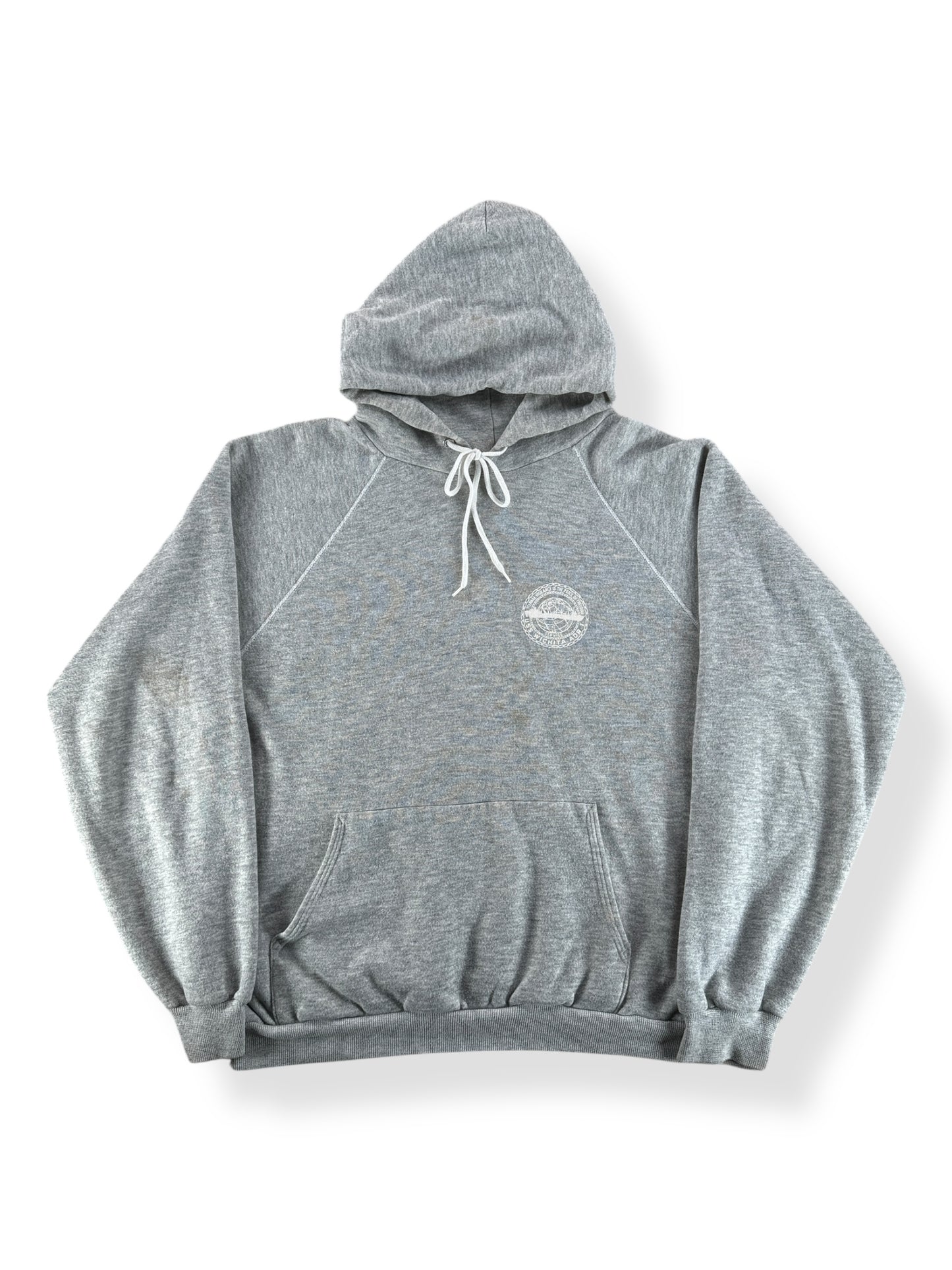 Front of Vintage USS Wichita Hoodie SZ XL