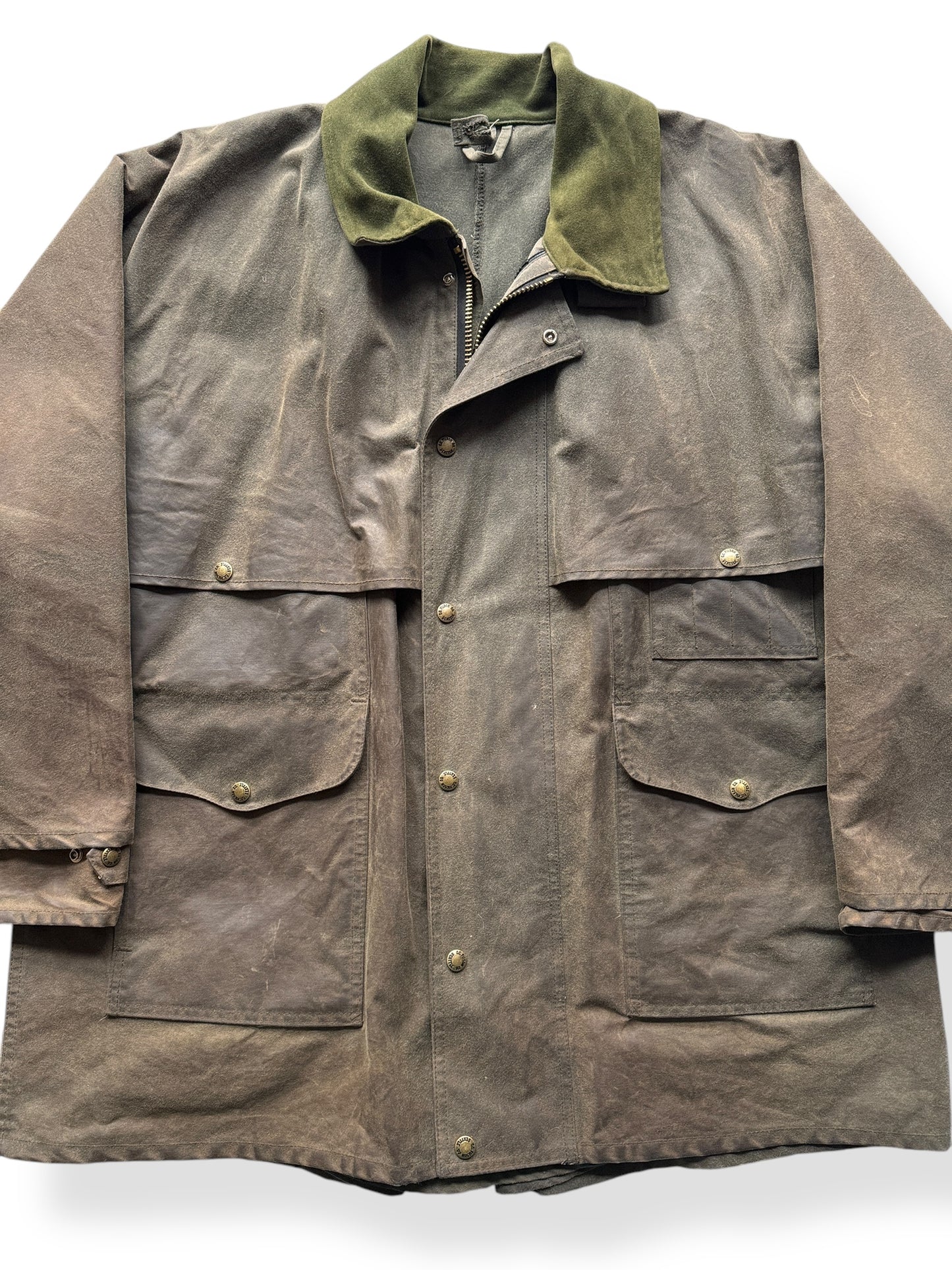 Inside of Filson Tin Cloth Packer SZ L