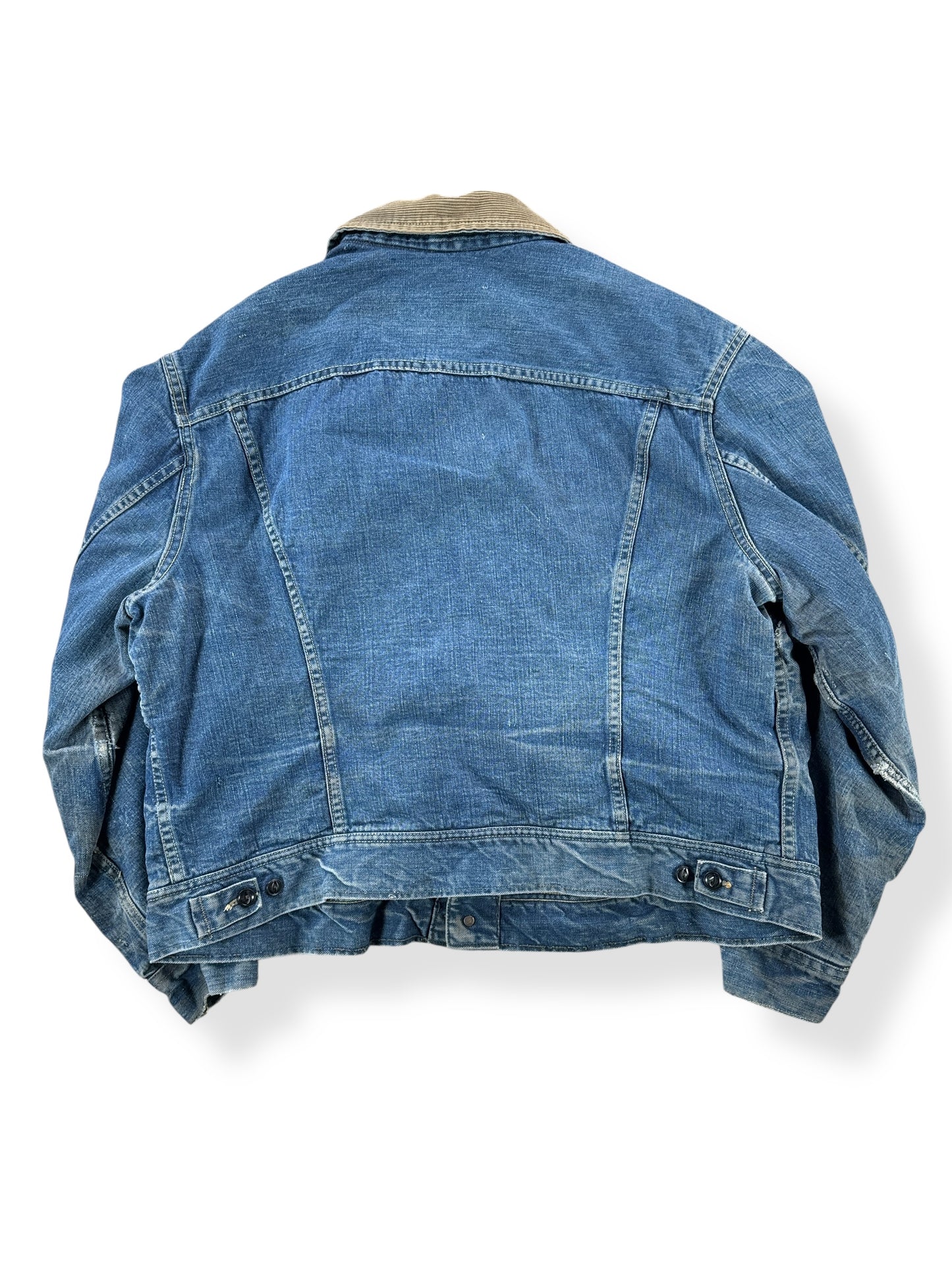 Back of Vintage Lee 101-LJ Storm Rider Jacket SZ XXL