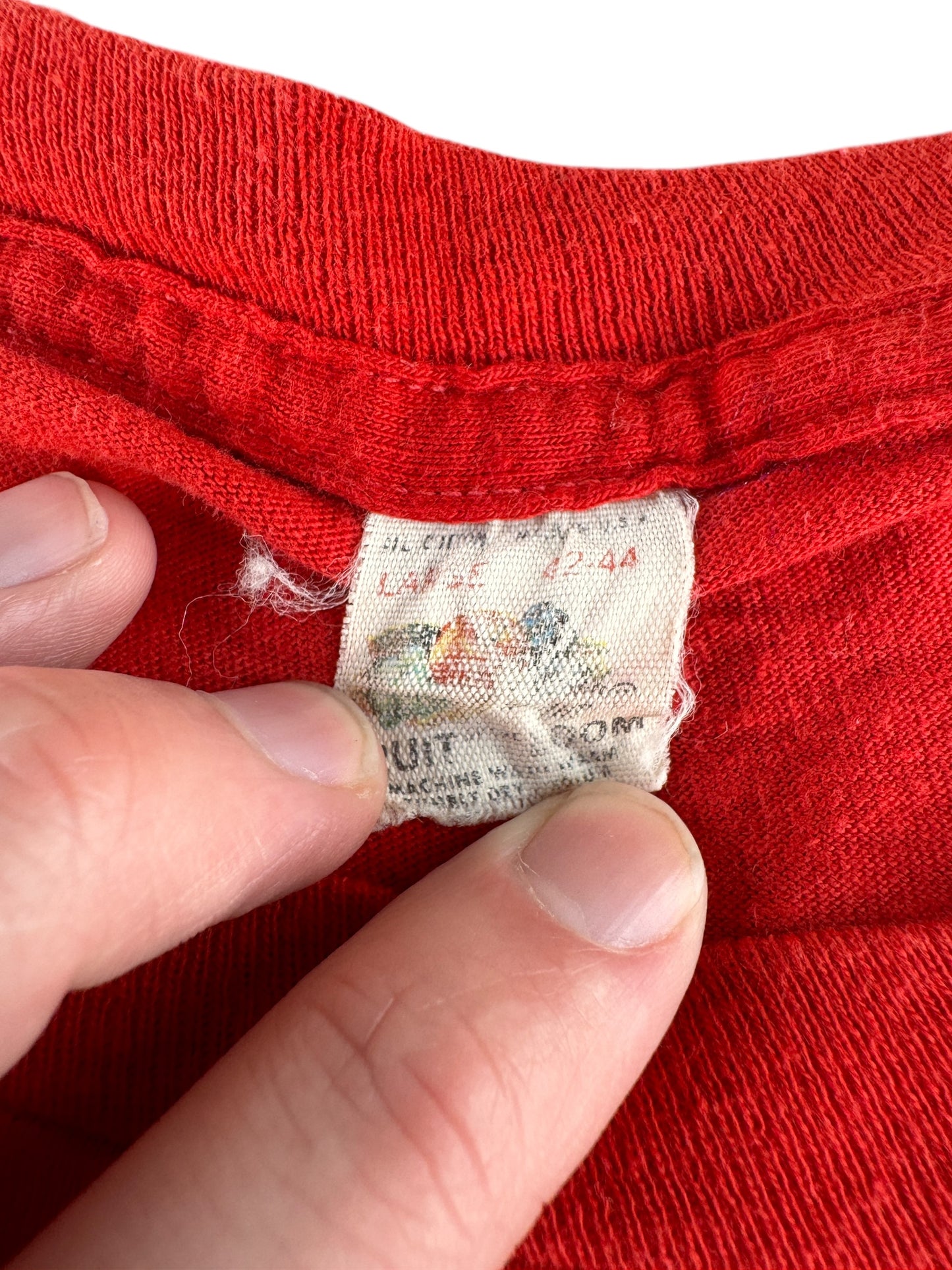 Tag on Vintage Interesting Everett Pocket Tee SZ S