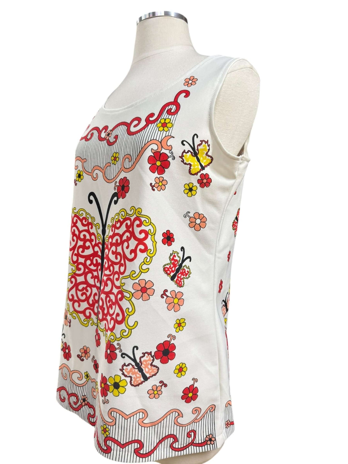 Side view of 1960s Butterfly Top XL