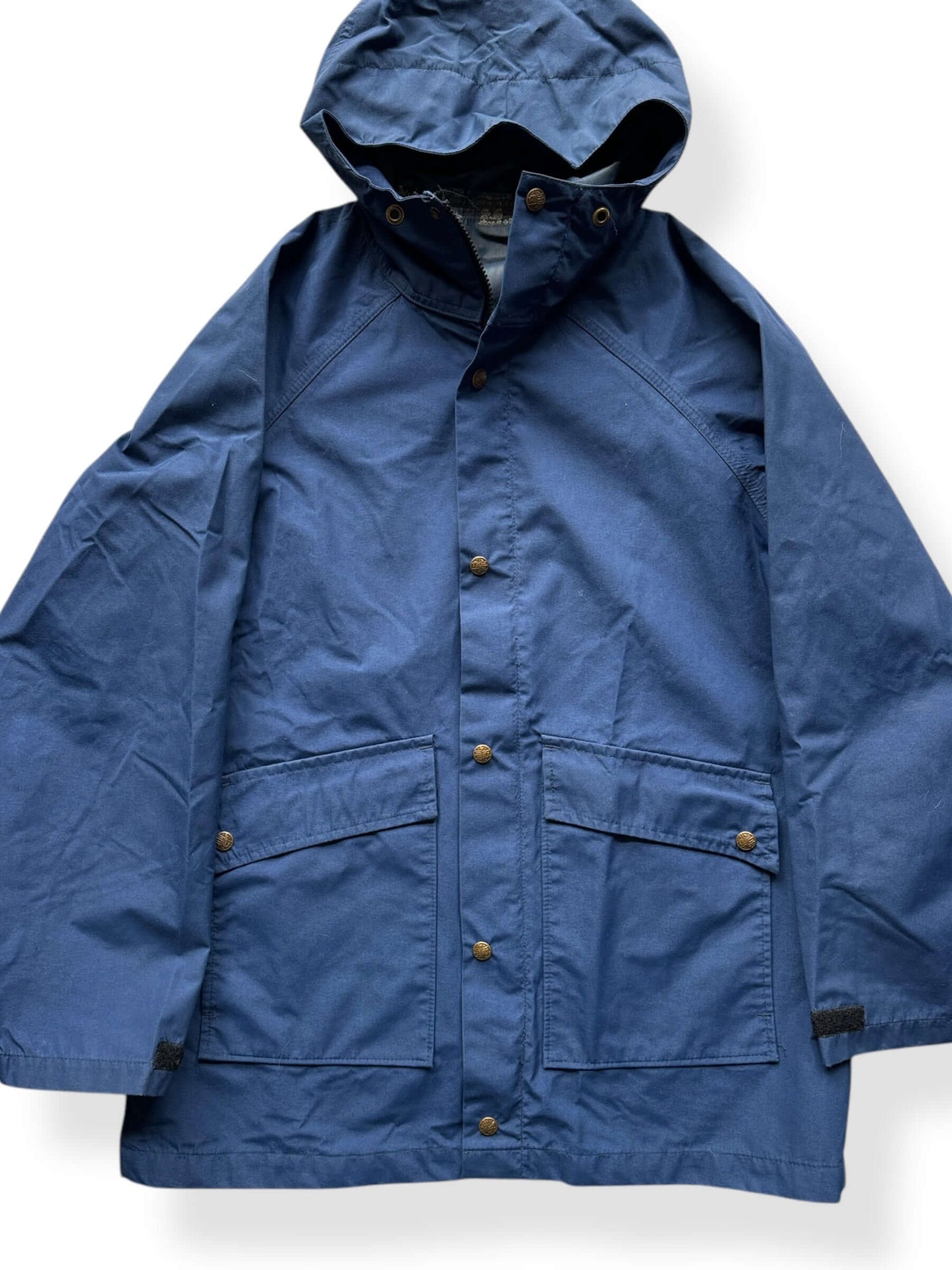 Front Close Up of Vintage REI Rain Parka SZ M