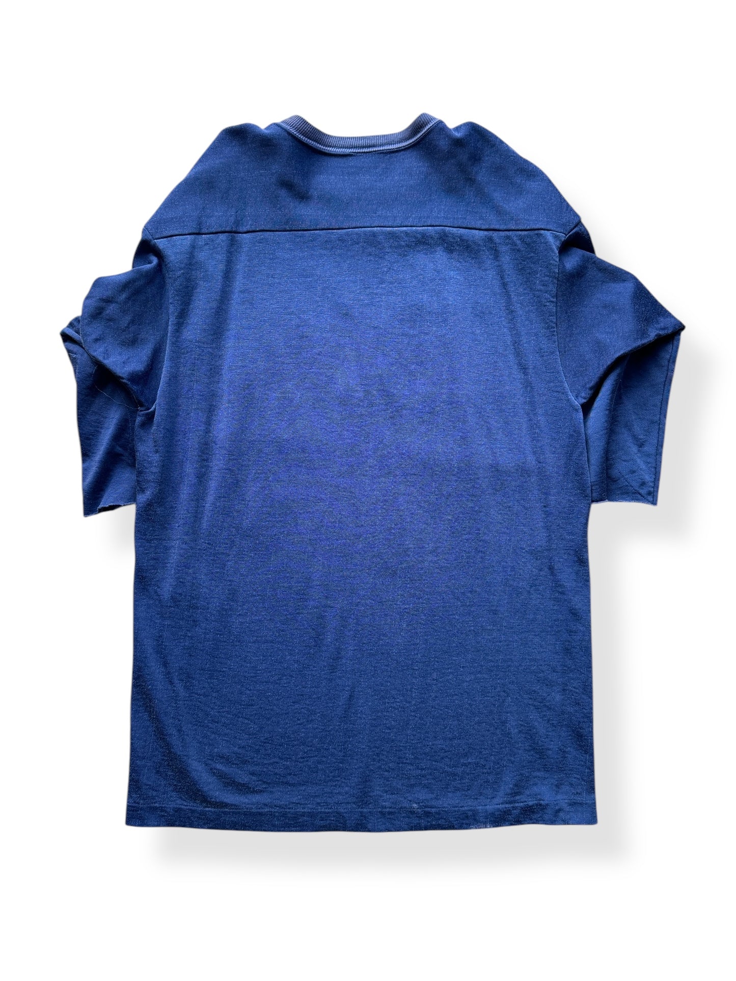 Back of Vintage Champion Blue Bar UCLA Chopper Jersey SZ L AS IS