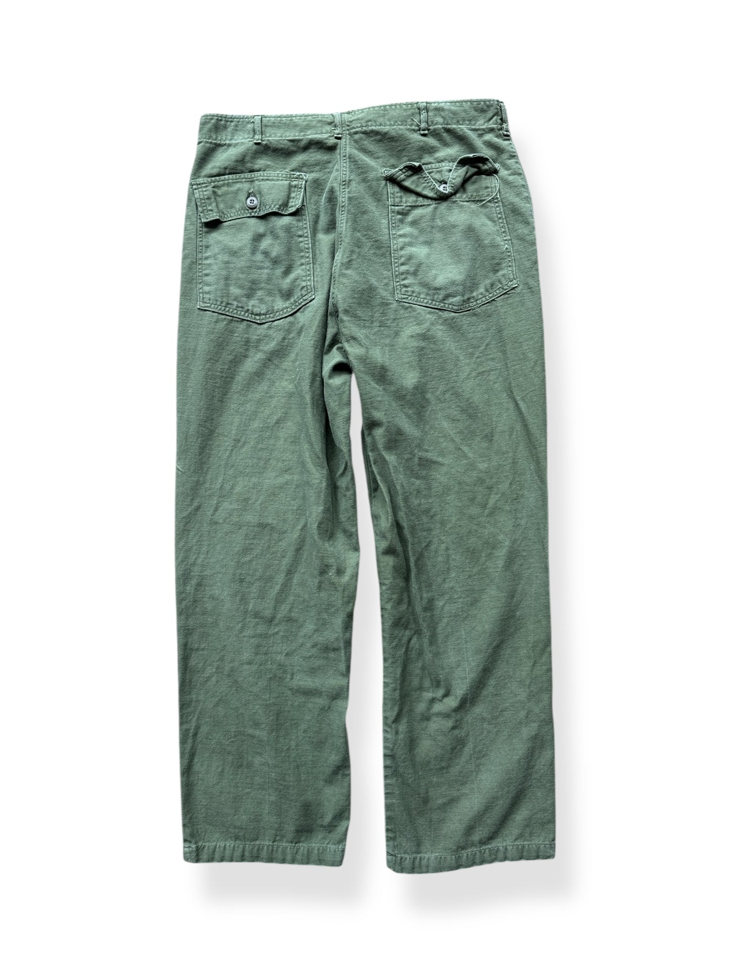 Back of Vintage OG-107 Trousers W37