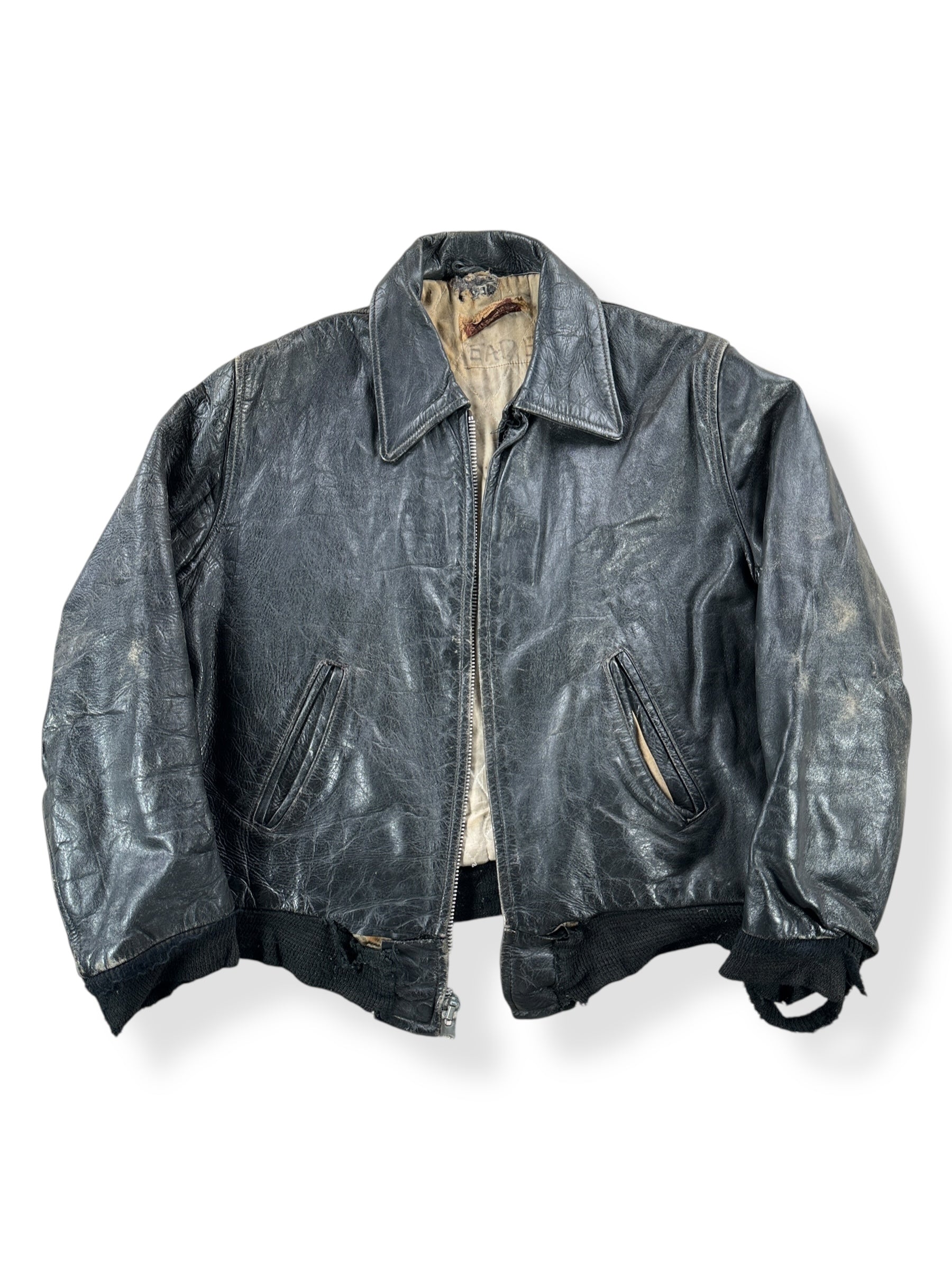 Vintage 60's KURLAND Sportswear レザージャケット 1960's Vintage KURLAND Sportswear Leather Blouson - Vintage