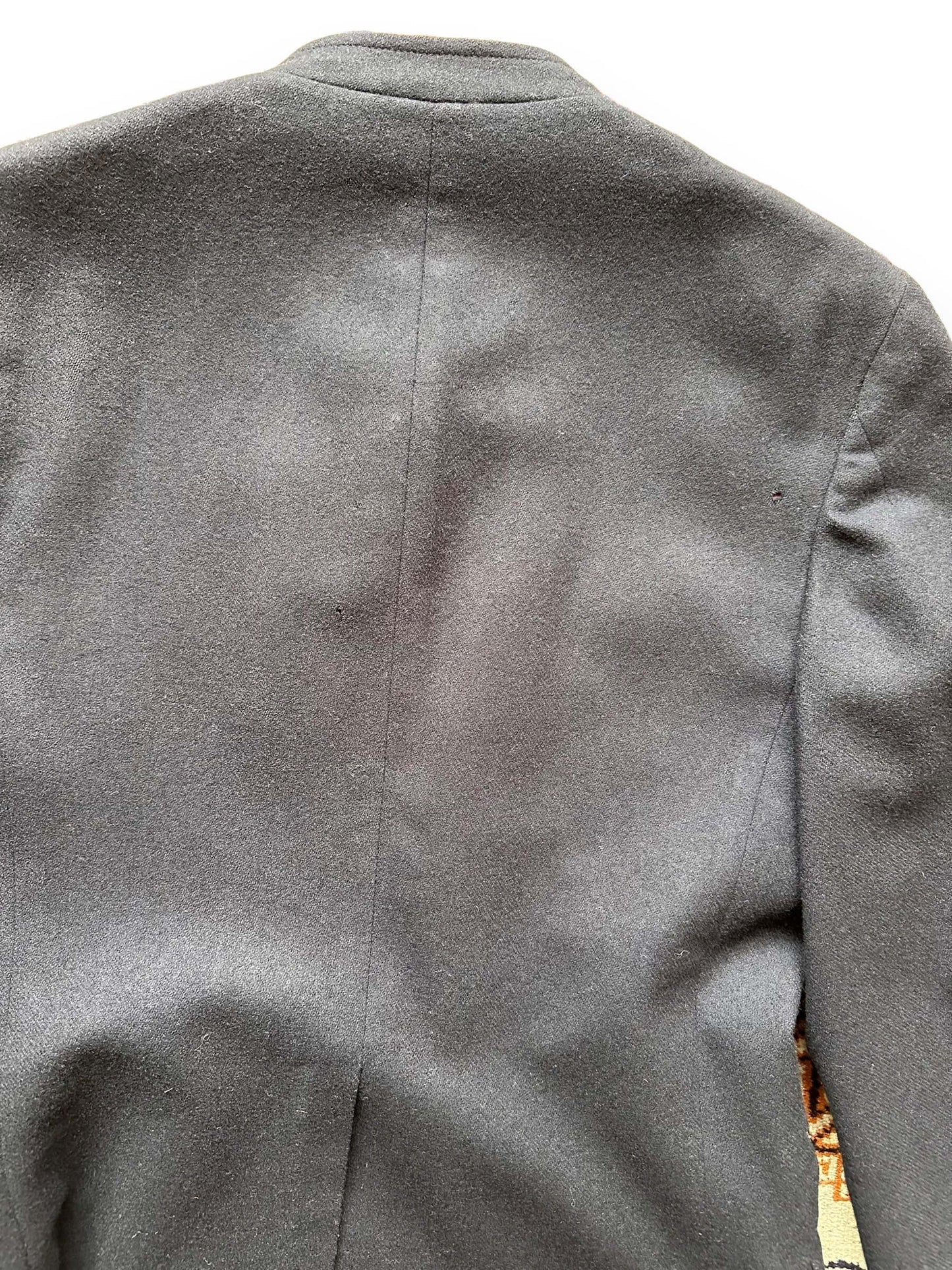 Small Moth Hole On Right Rear of Vintage Renberg The Boys' Shop Wool Jacket SZ 38 | Vintage Wool Jacket Seattle | Seattle Vintage Clothing