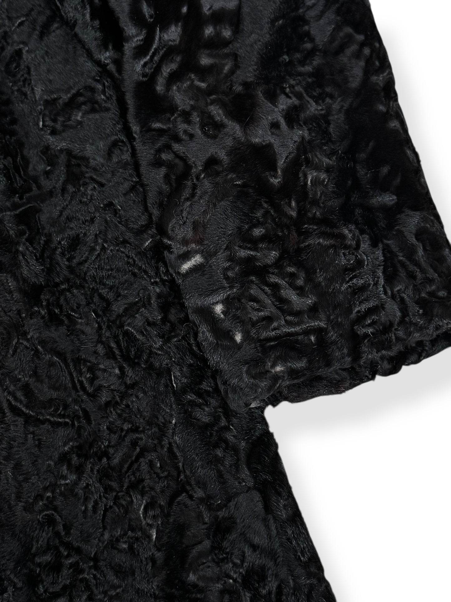 1950s J. Braham Lamb's Fur Coat L-XL