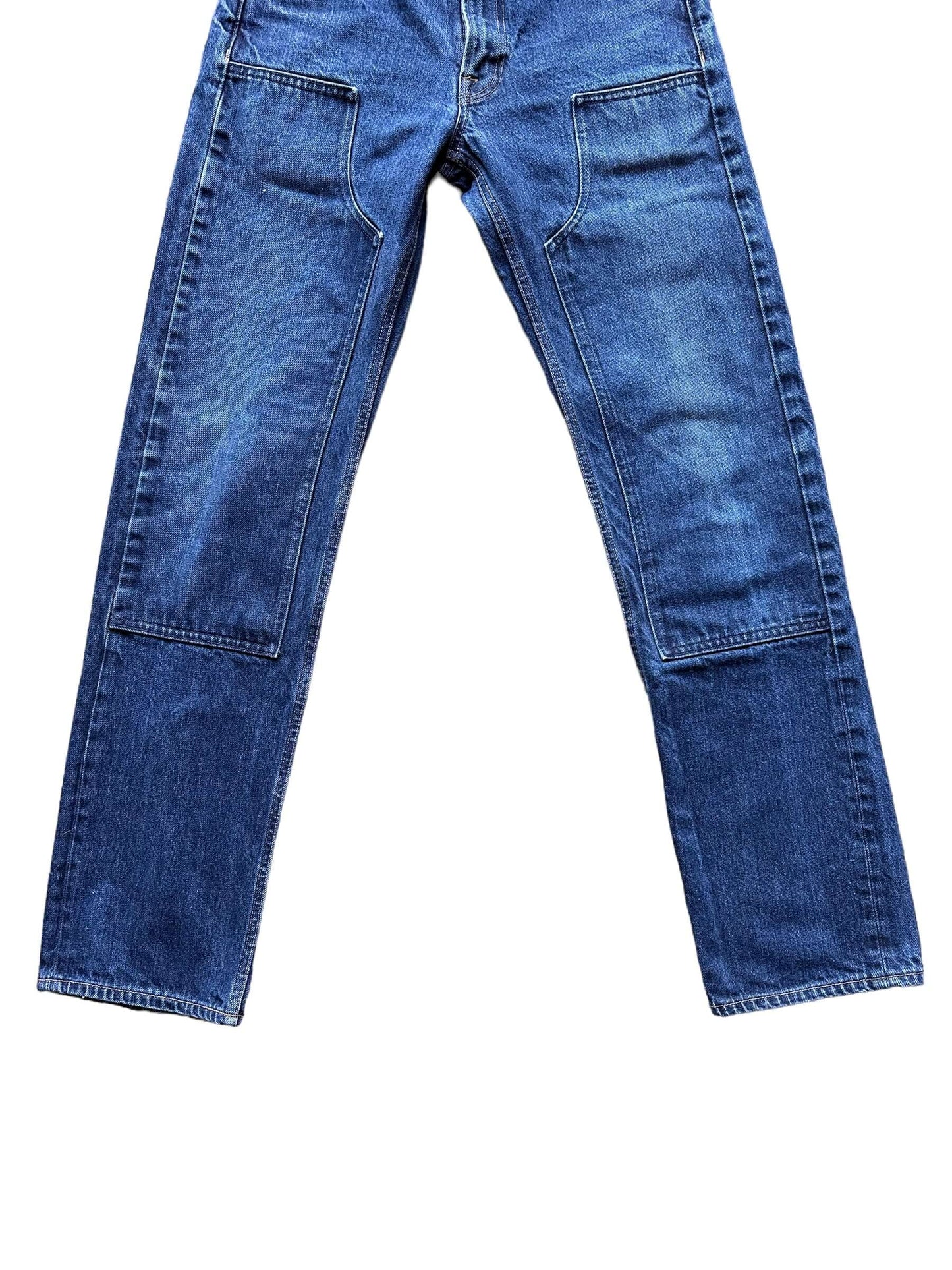 Lower Front View of Filson Denim Doublefront Jeans W30 |  Filson Double Knees | Filson Denim Workwear Seattle