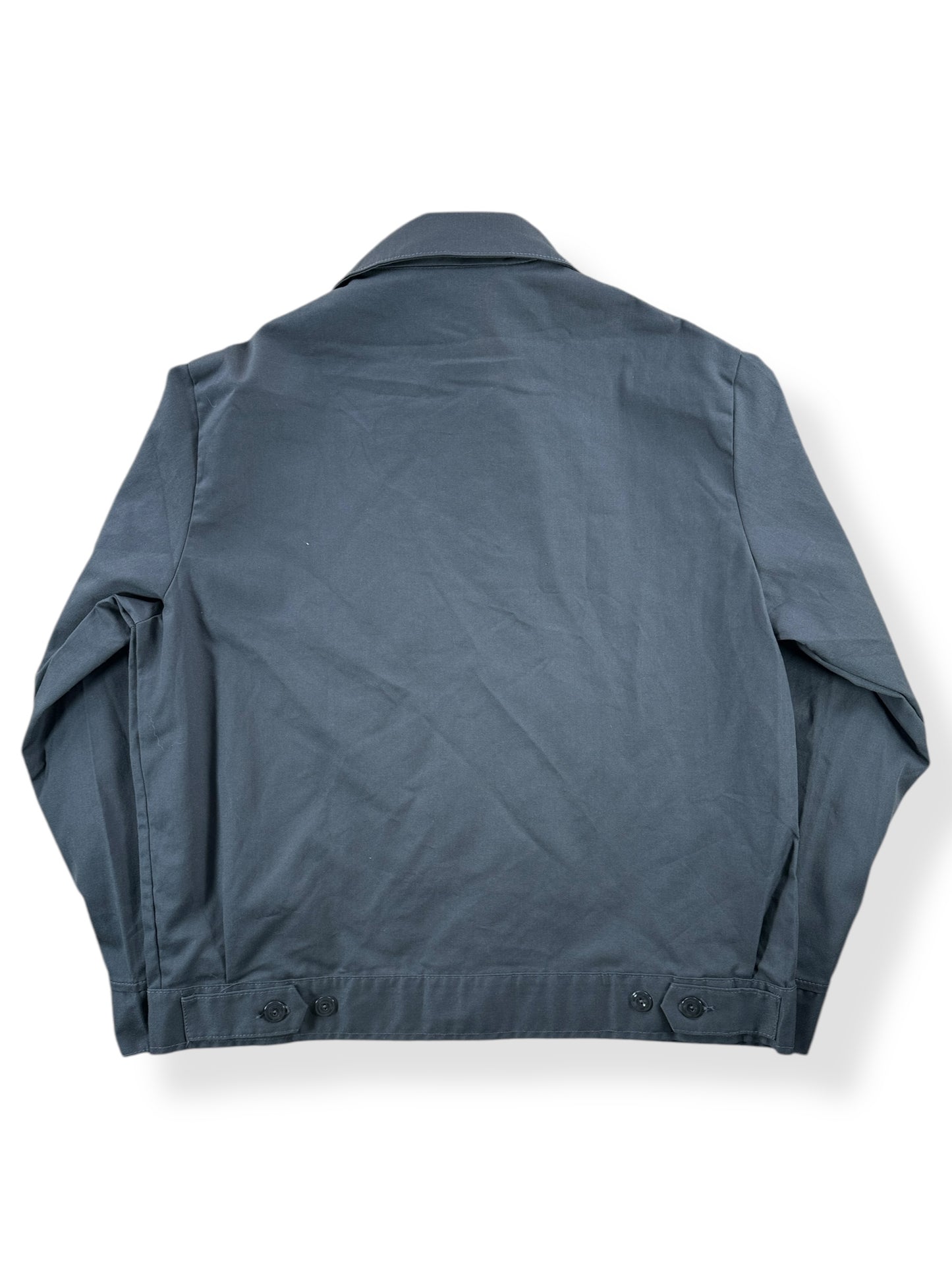 Back of Vintage Troy Shop Jacket SZ L