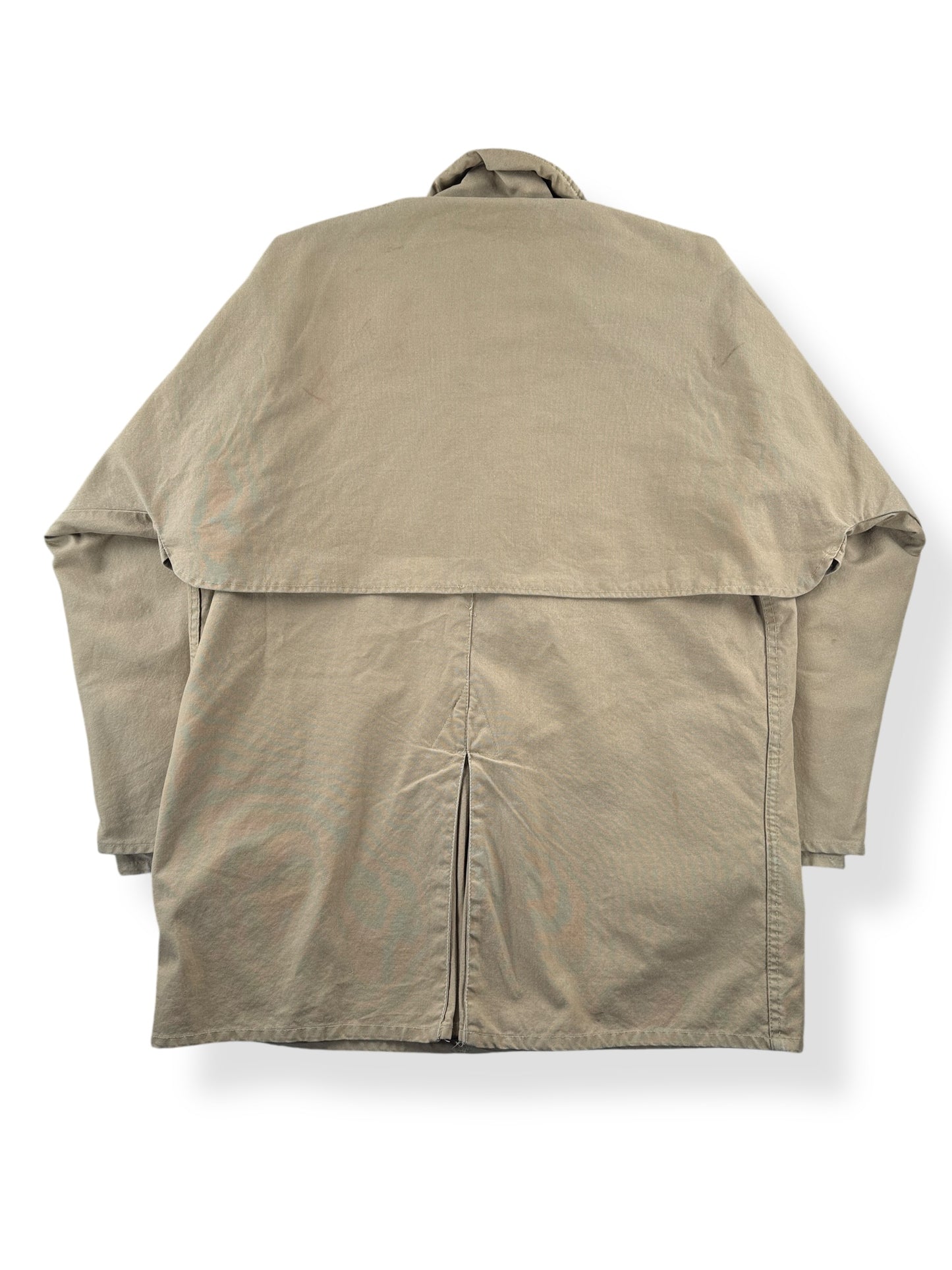 Back of Vintage Filson Dry Tin Cloth Packer Jacket SZ 44