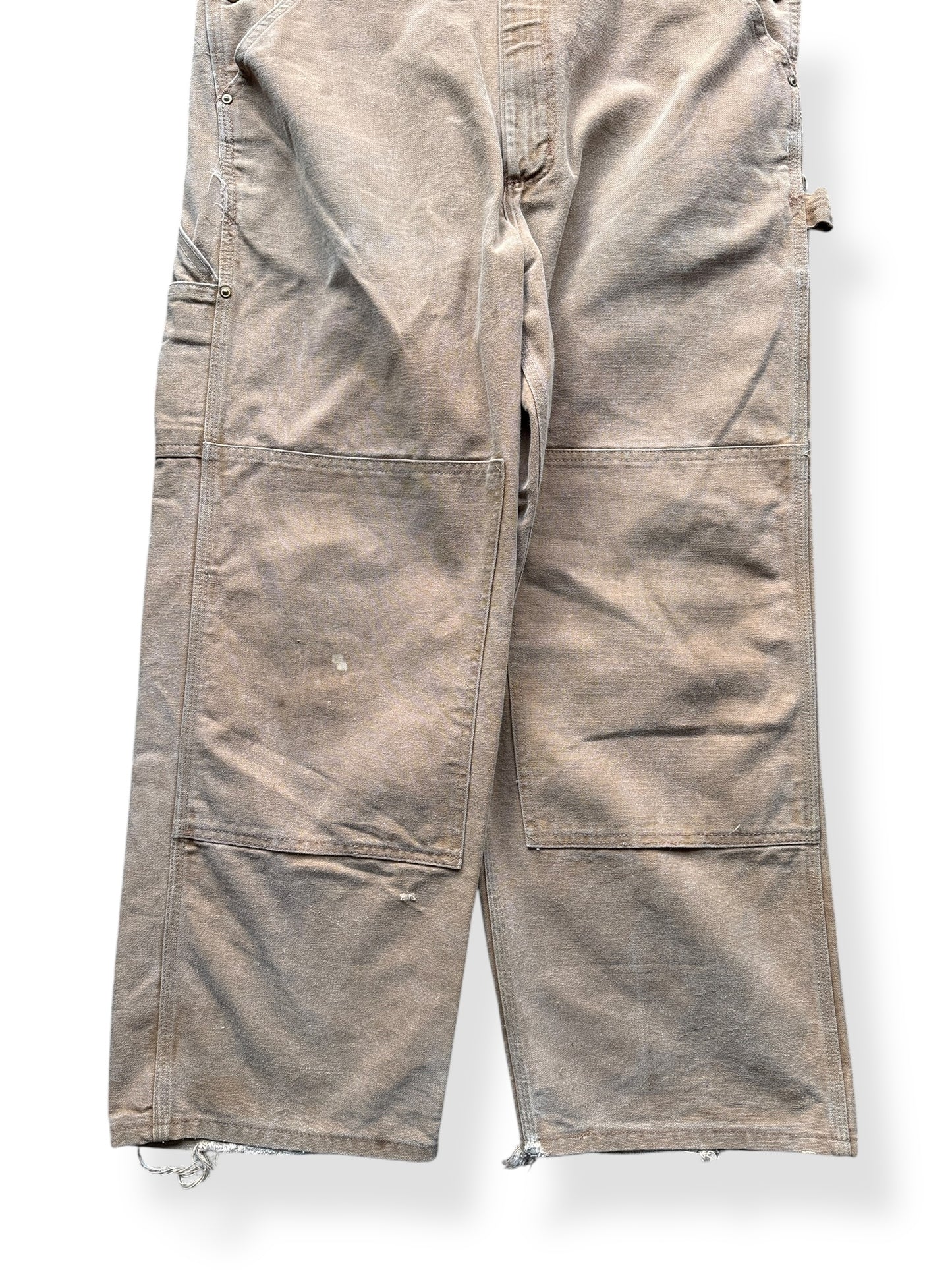 Front Legs on Vintage Carhartt Bib Overalls W36