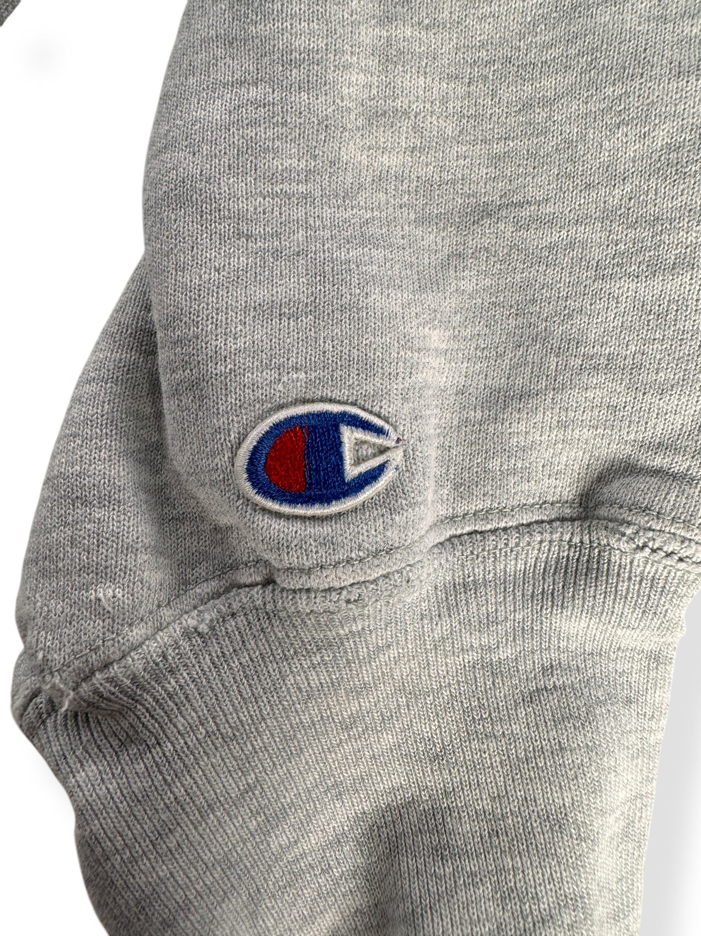 Champion Embroidery on Vintage Johnson State Reverse Weave SZ L