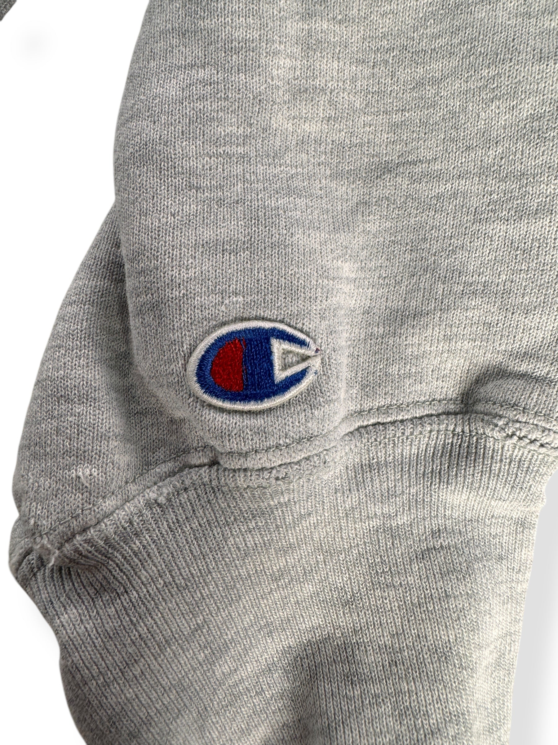 Champion Embroidery on Vintage Johnson State Reverse Weave SZ L