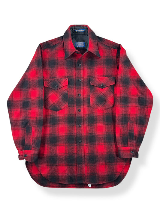 Front of Vintage Pendleton Outdoors Man Flannel SZ M