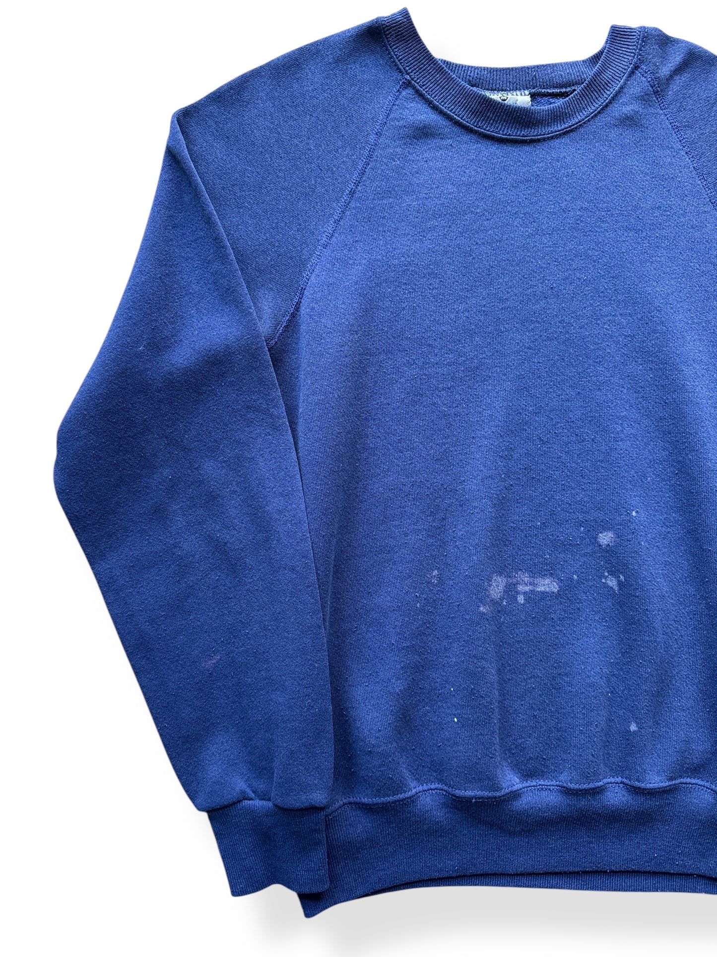 Front Right of Lee Cotton Blend Crewneck SZ M