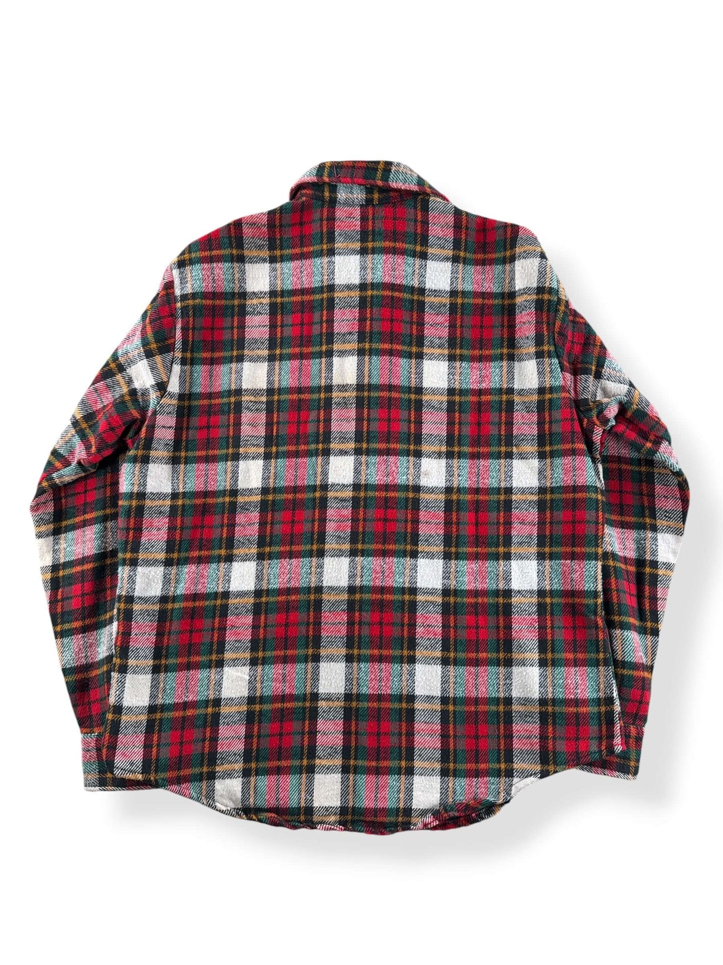 Back of Vintage Big Mac Cotton Poly Blend Flannel SZ L