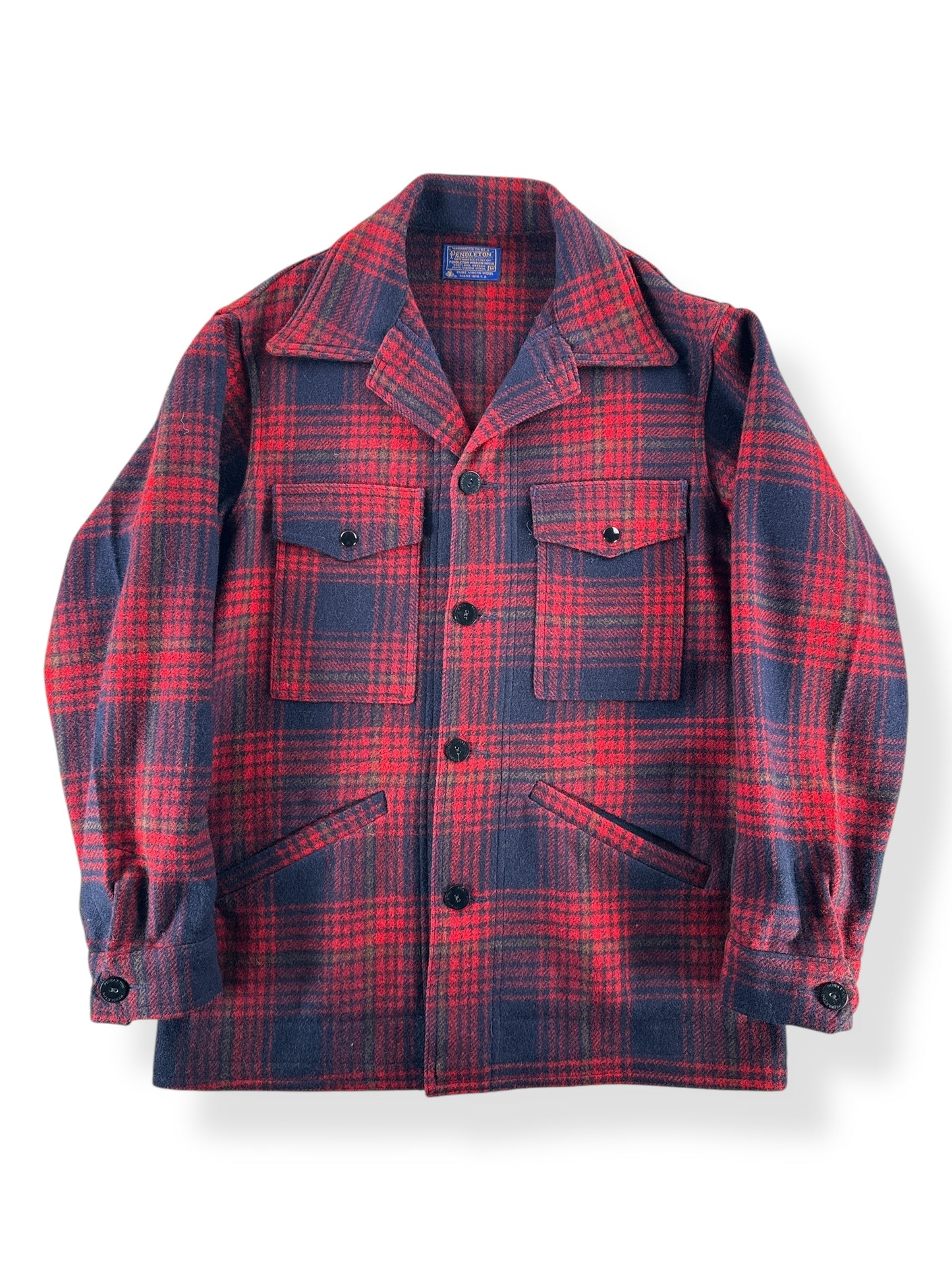 Front of Vintage Pendleton Wool Jacket SZ M