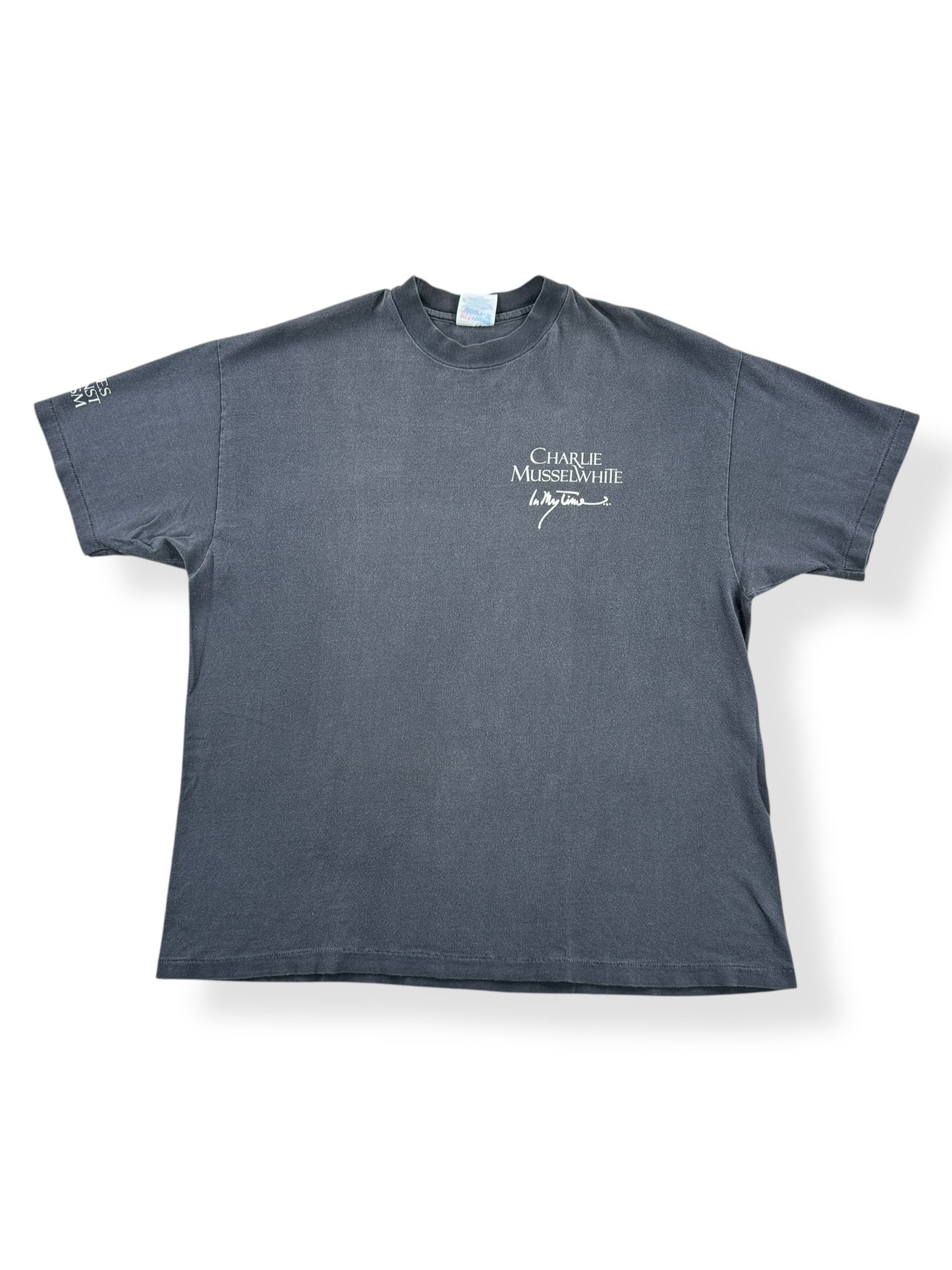 Front of Vintage Charlie Musselwhite In My Time Tee SZ XL