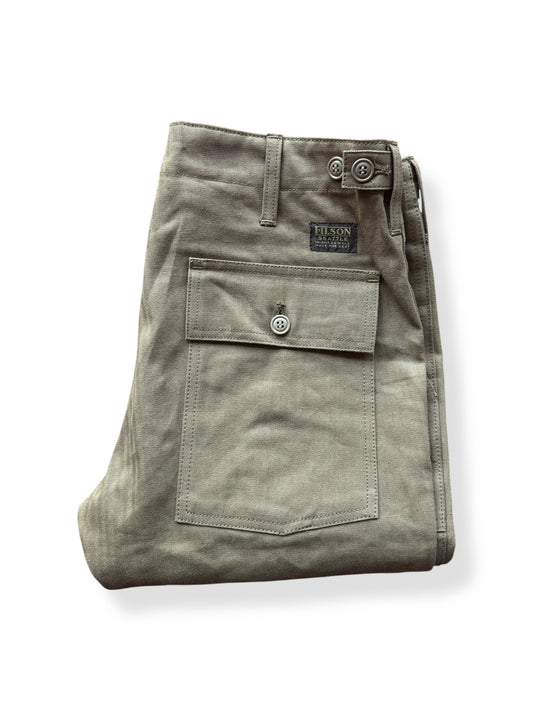 Folded Modern NOS Filson HBT Field Supply Pants W32
