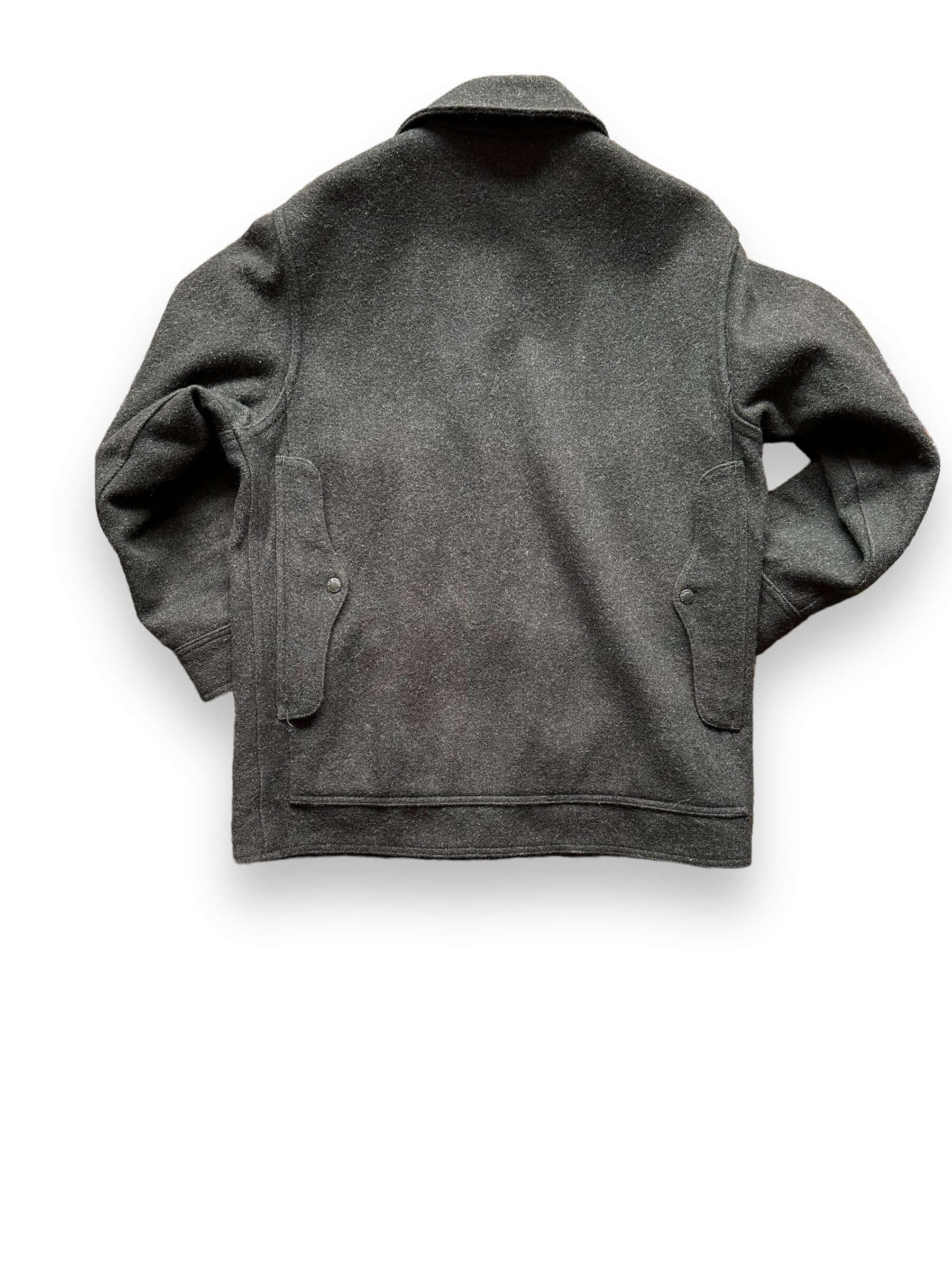 back of Filson Forest Green Style 126 Wool Cruiser SZ 40