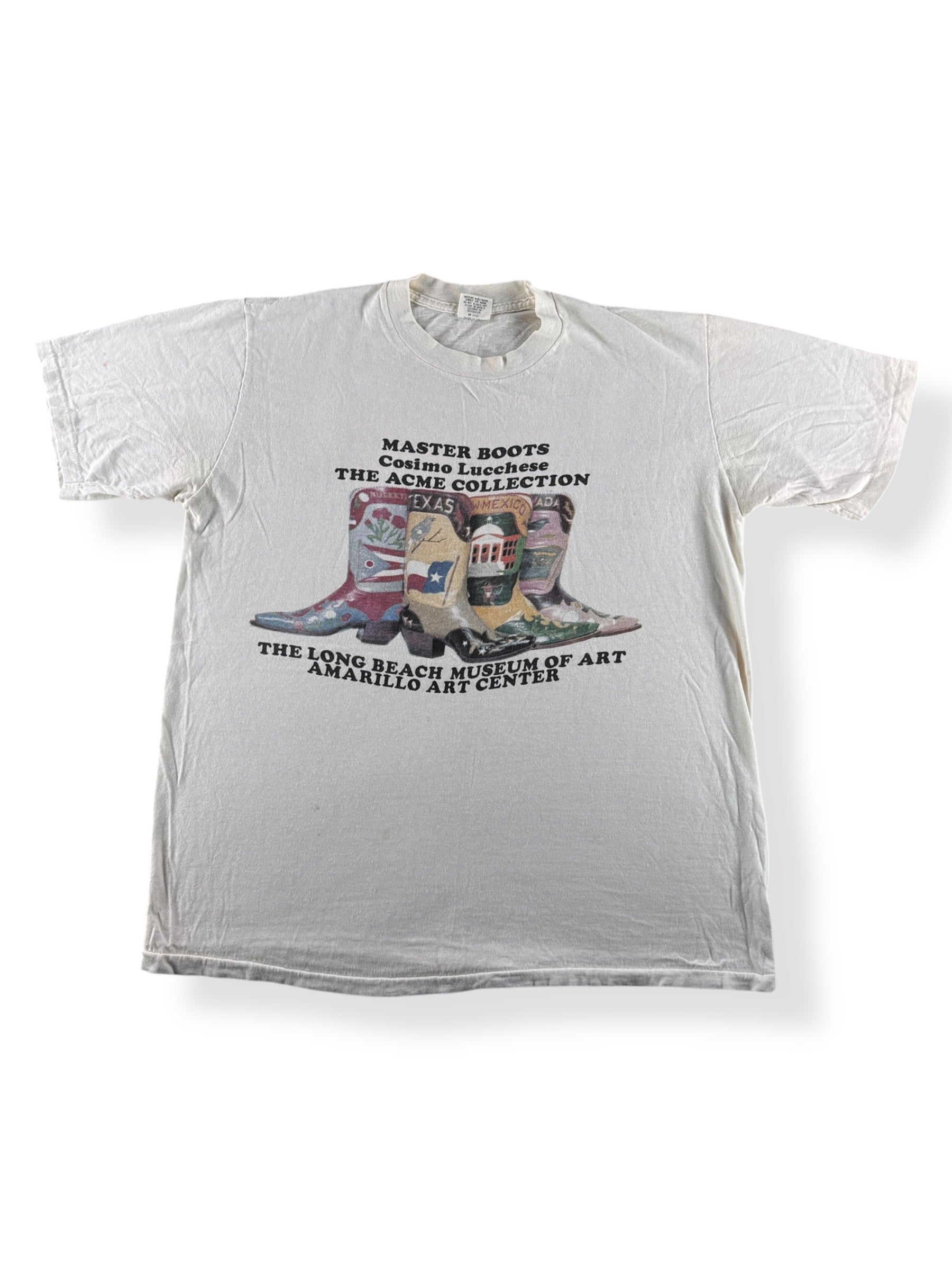 Front of Vintage Cosimo Lucchese Acme Collection Tee SZ L