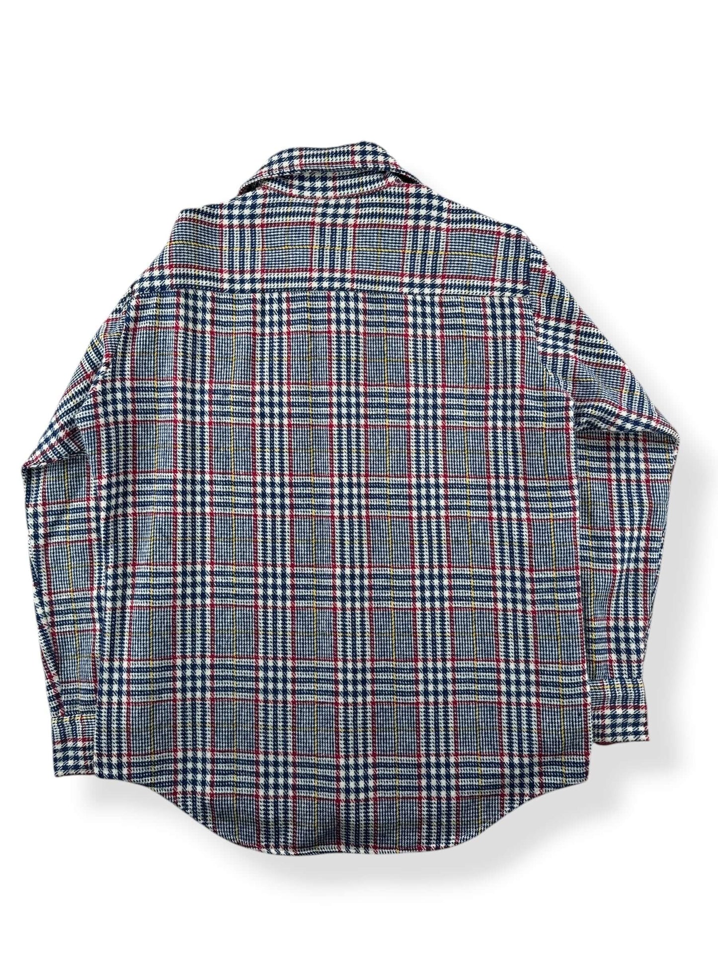 Back of Vintage Nordstrom Wool Blend Flannel SZ L