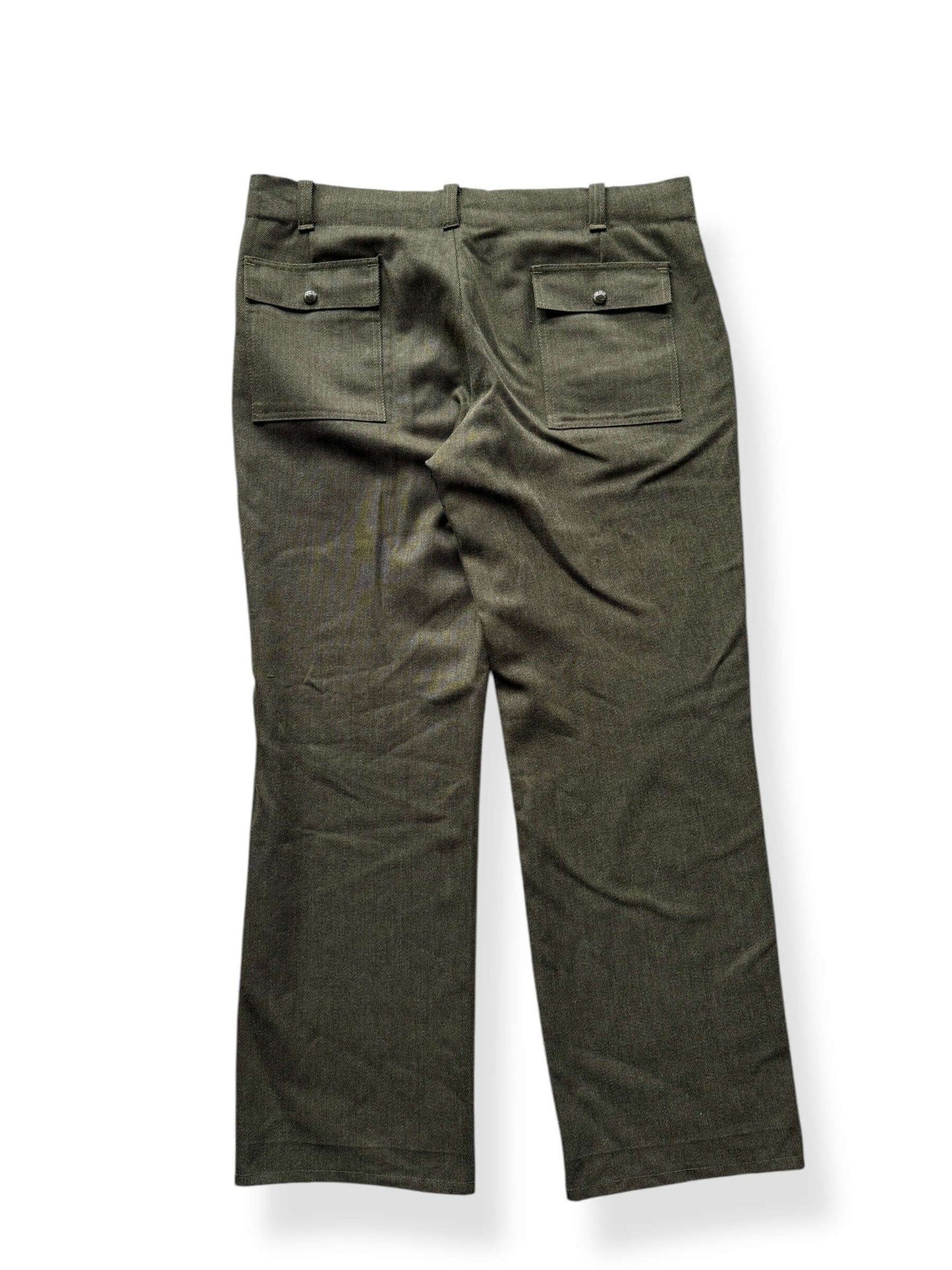 Back of Vintage 80s Era Filson Whipcord Hiking Trousers W40