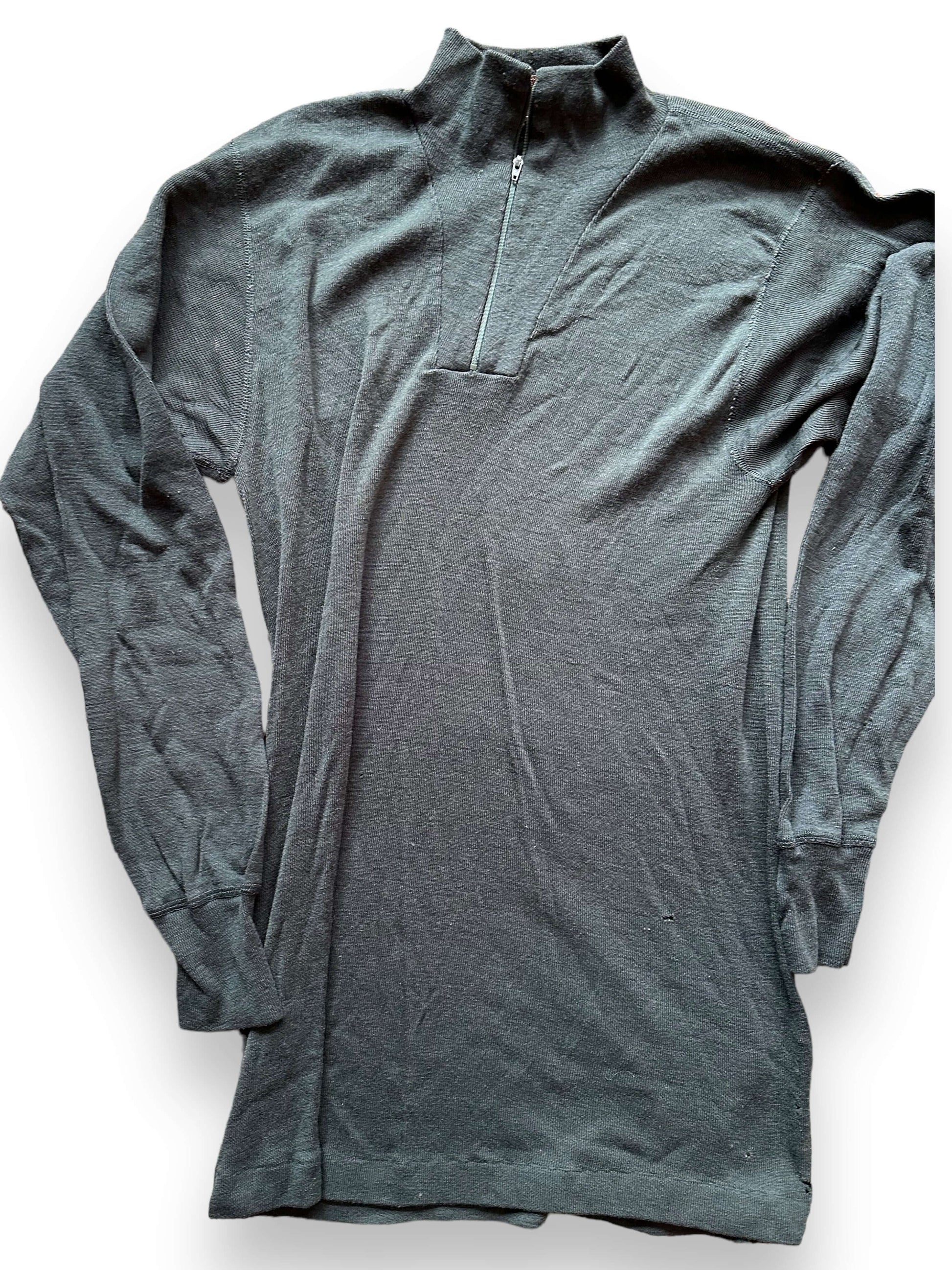 Front Left View of Filson Wool Base Layer Top SZ S |  Barn Owl Vintage Goods | Vintage Filson Workwear Seattle