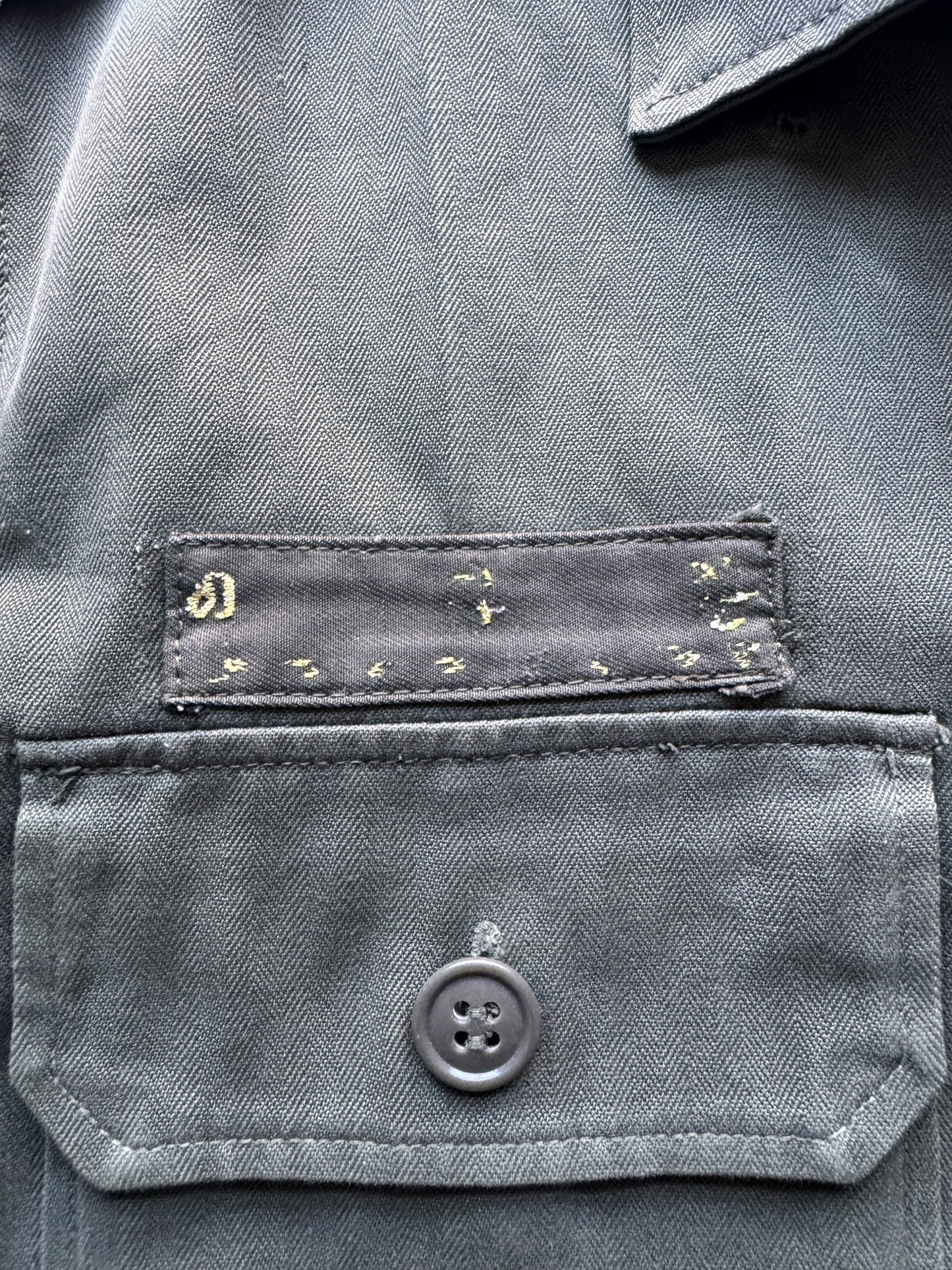 Patch on Viet Nam Era HBT Shirt SZ M