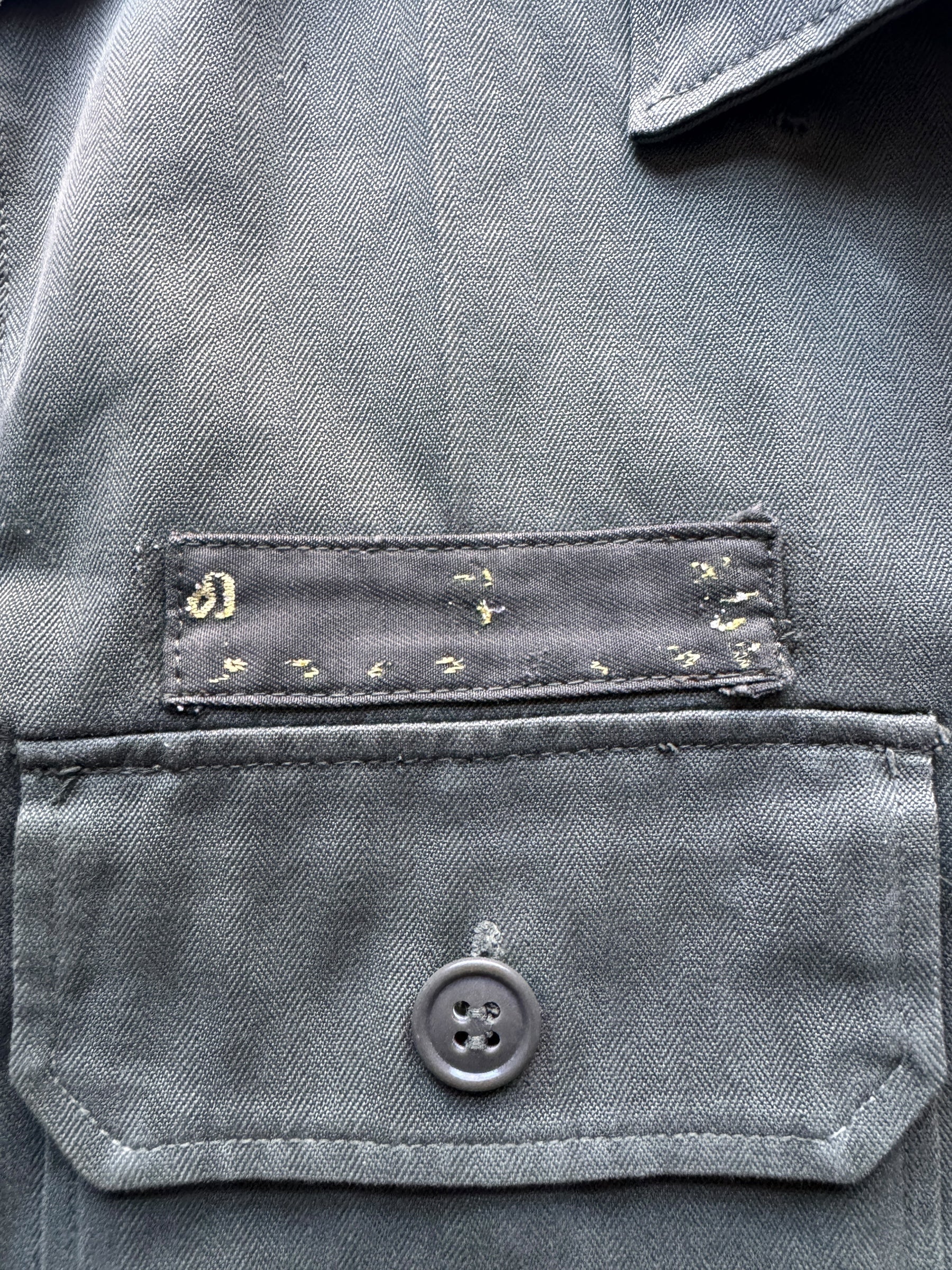 Patch on Viet Nam Era HBT Shirt SZ M